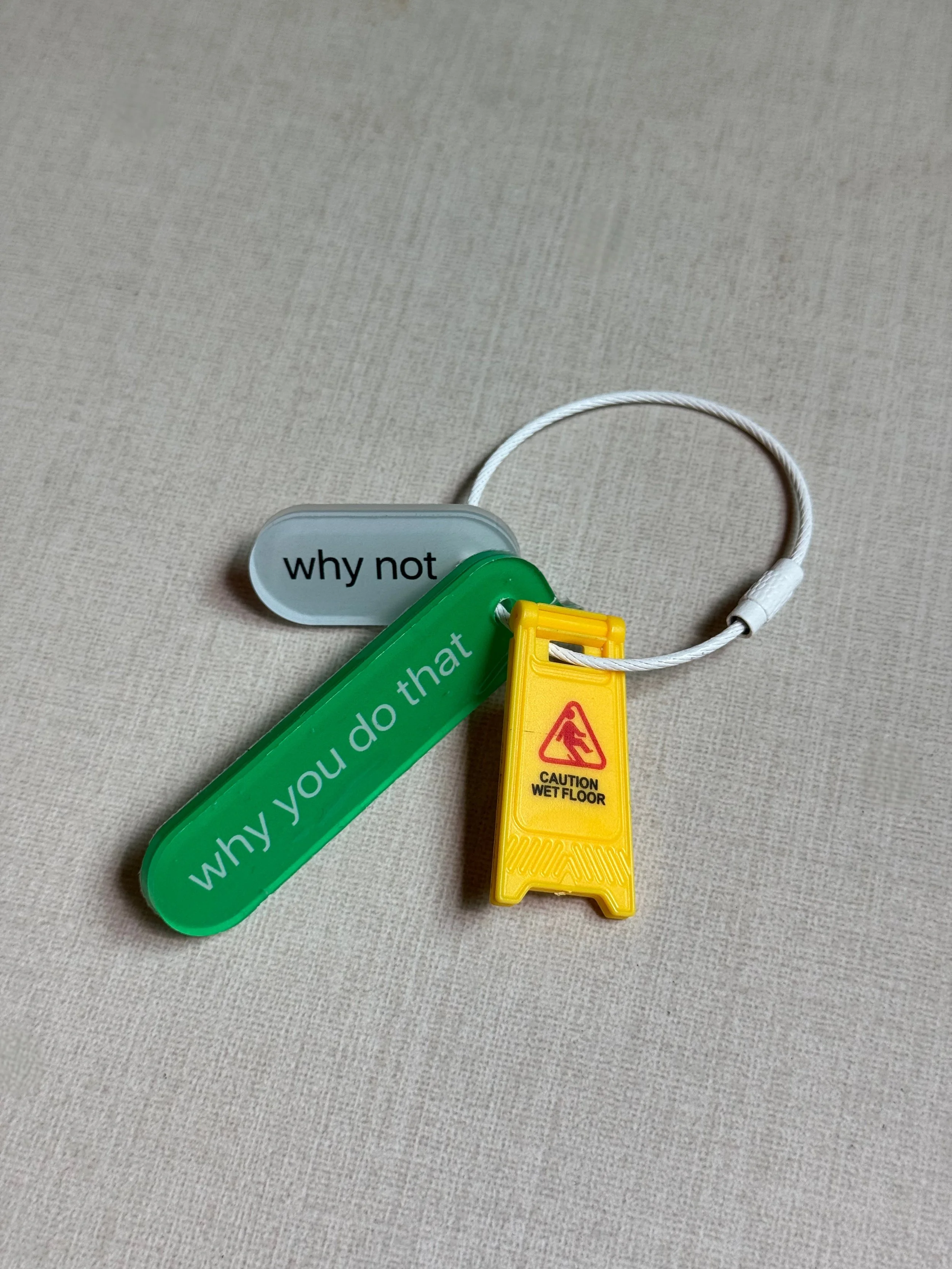 SBW- "Why You Do That" Keychain