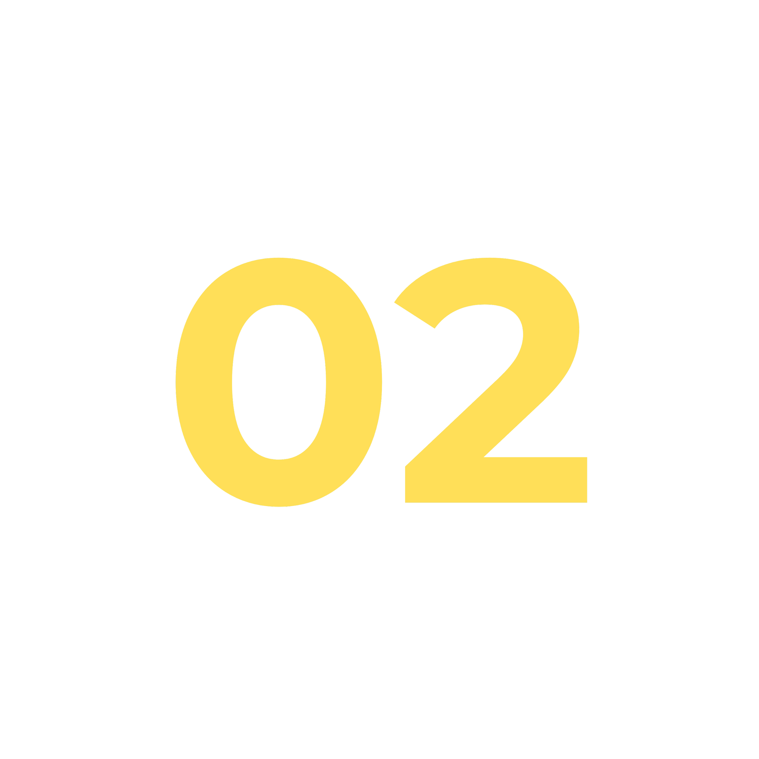 A black background with large yellow text displaying 'O2'.