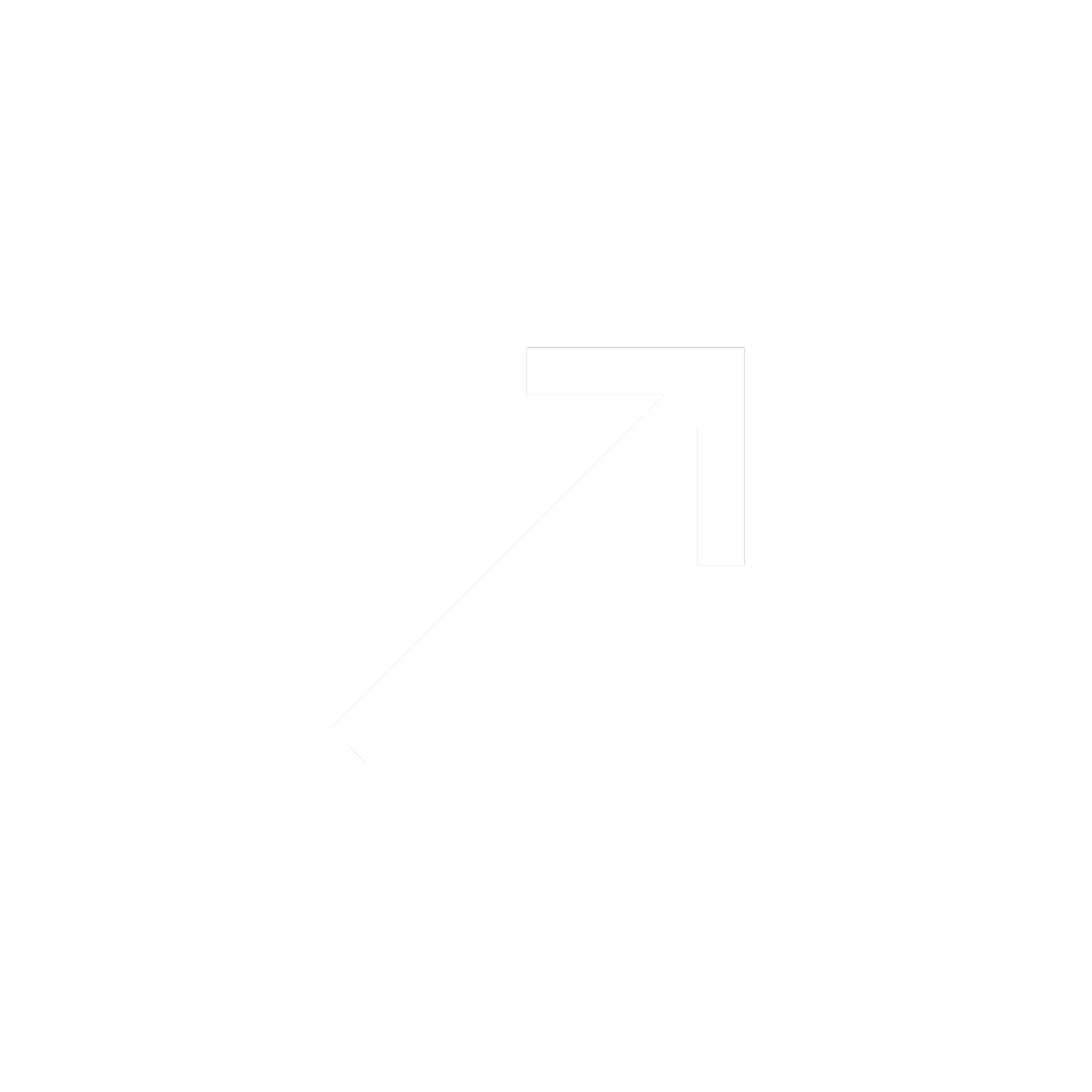 Black square with a white arrow pointing diagonally upward to the right.