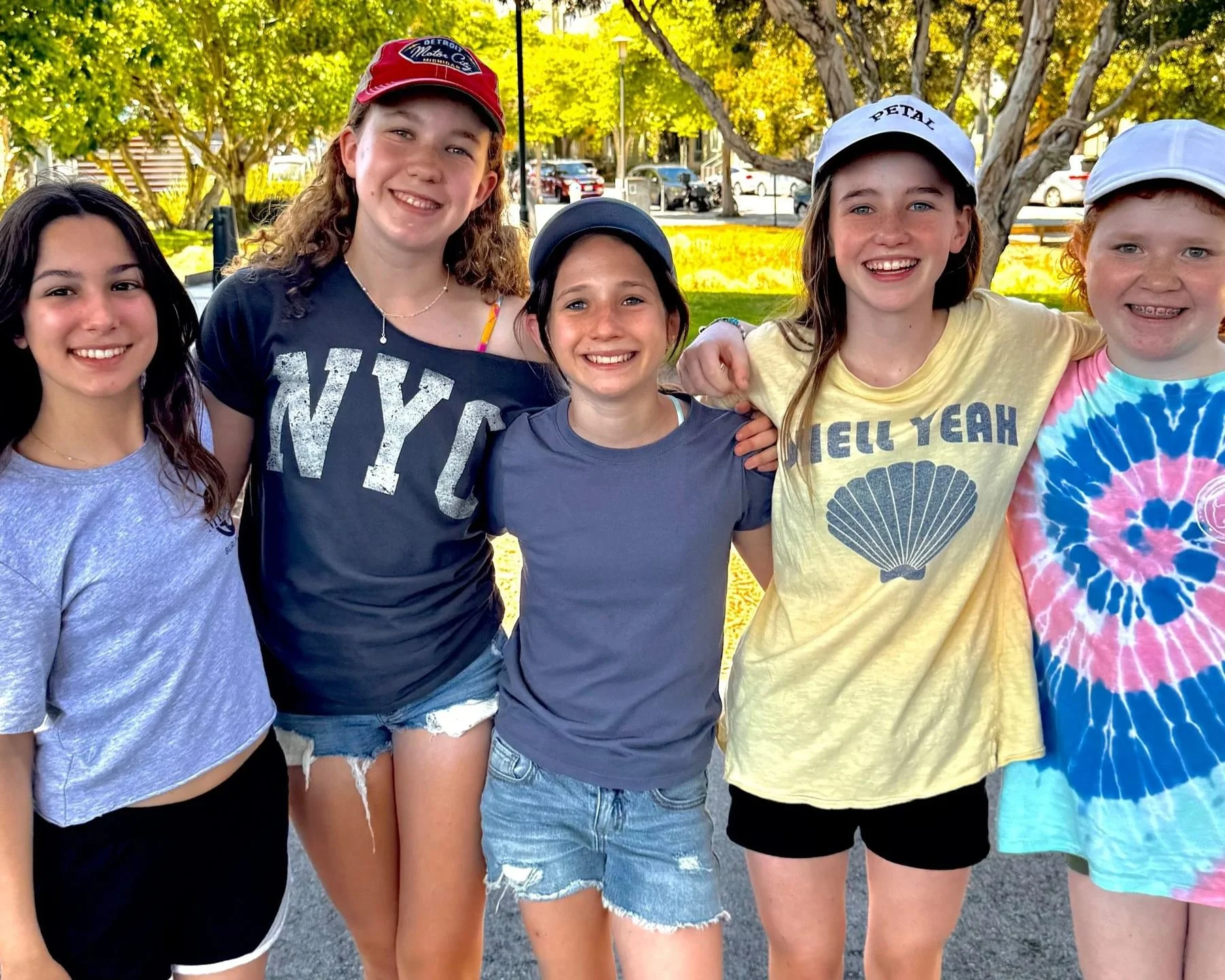 Campers at a Dogpatch Paddle summer youth camp in San Francisco