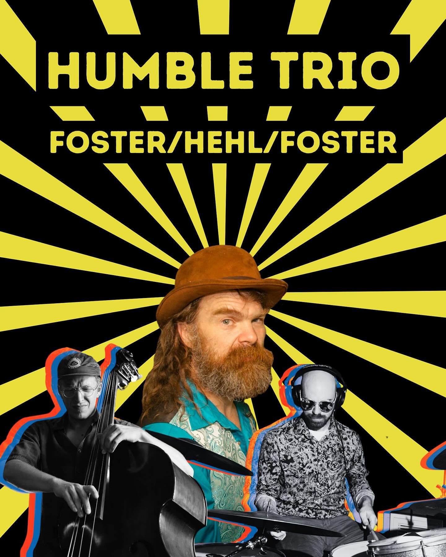 Come get some sunshine with the Humble Trio at 6pm! These guys really know how to throw down!
