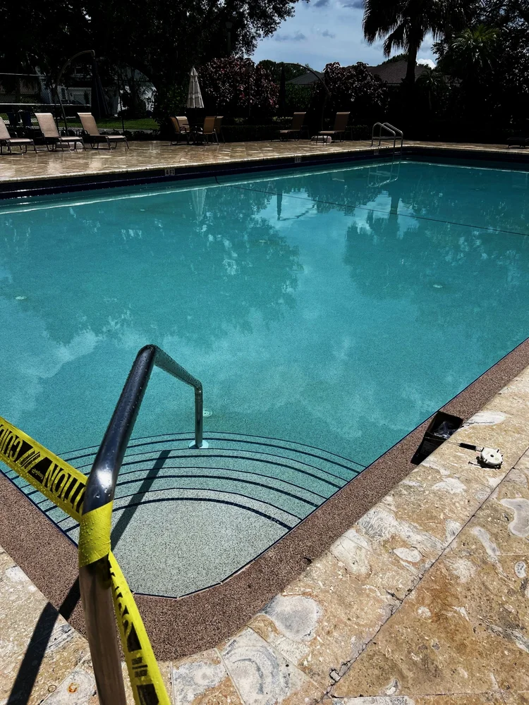 Swimming pool shown on the existing Get Wet Pools website