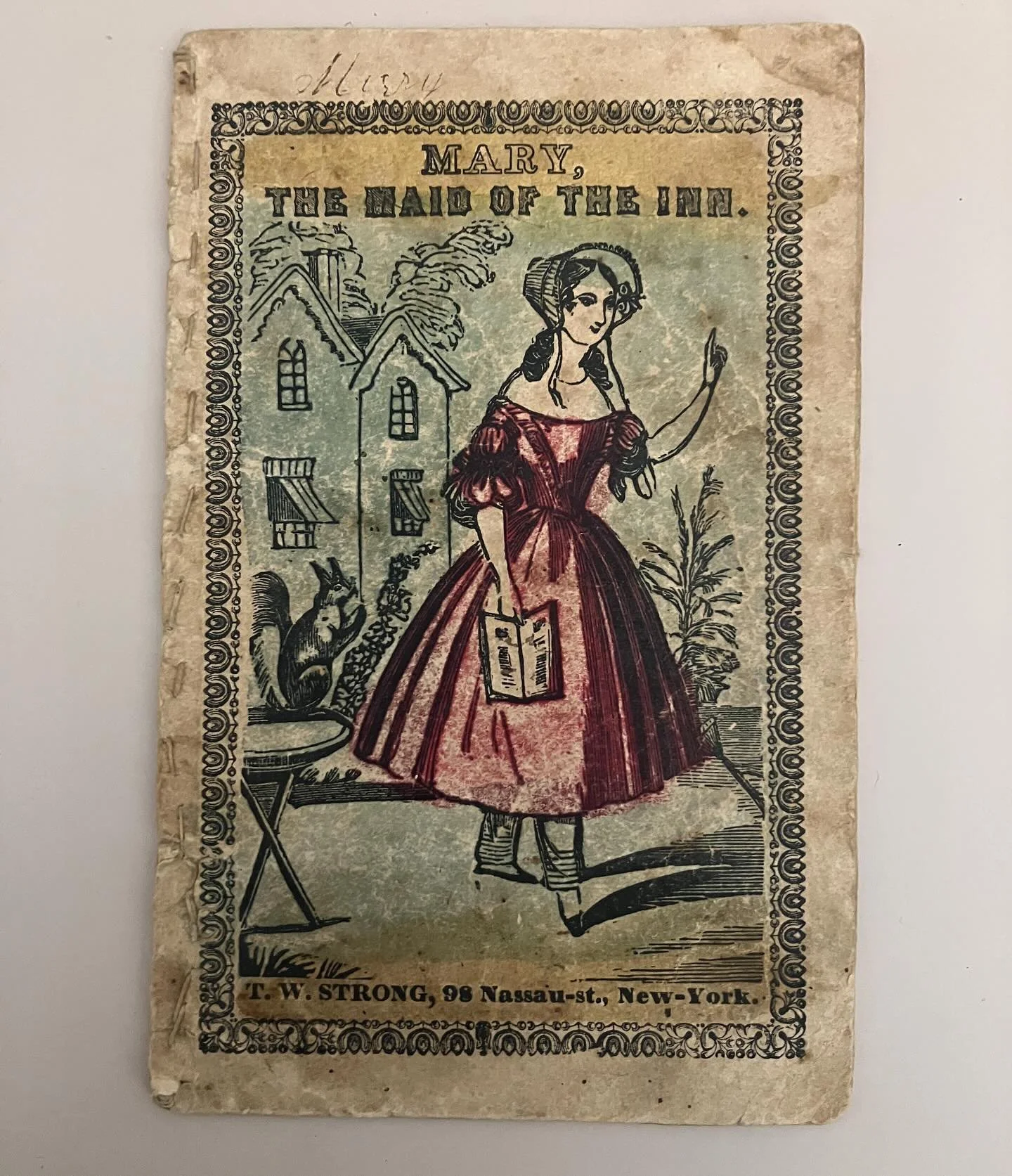 What happens when you take a sensational and tragic story of robbery, murder, and mental illness and repackage it for children? Mary, the Maid of the Inn (1842), as it turns out.

Various iterations of the Mary story had circulated in chapbooks, play