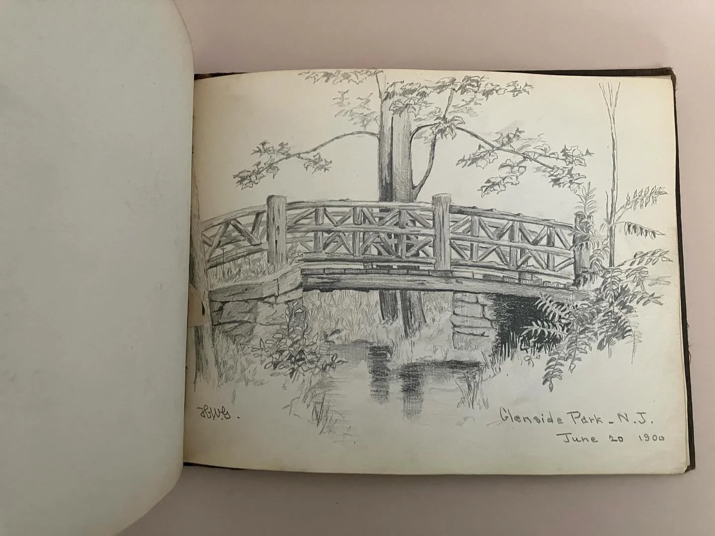 Between 1887 and 1900, Hilda Green honed her skill as an artist while she traveled the eastern part of the US. Her sketchbook provides us a chance to witness these efforts, and to understand how the modest sketches from the earlier part of the manusc