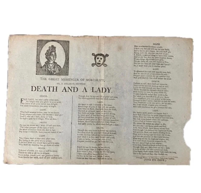 Death comes for us all. He can be pretty vindictive if he wants to be, though.

The version of Death who presents himself in this ballad insists that he carries humans to the other side regardless of their wealth, power, or gender. Timing and justifi