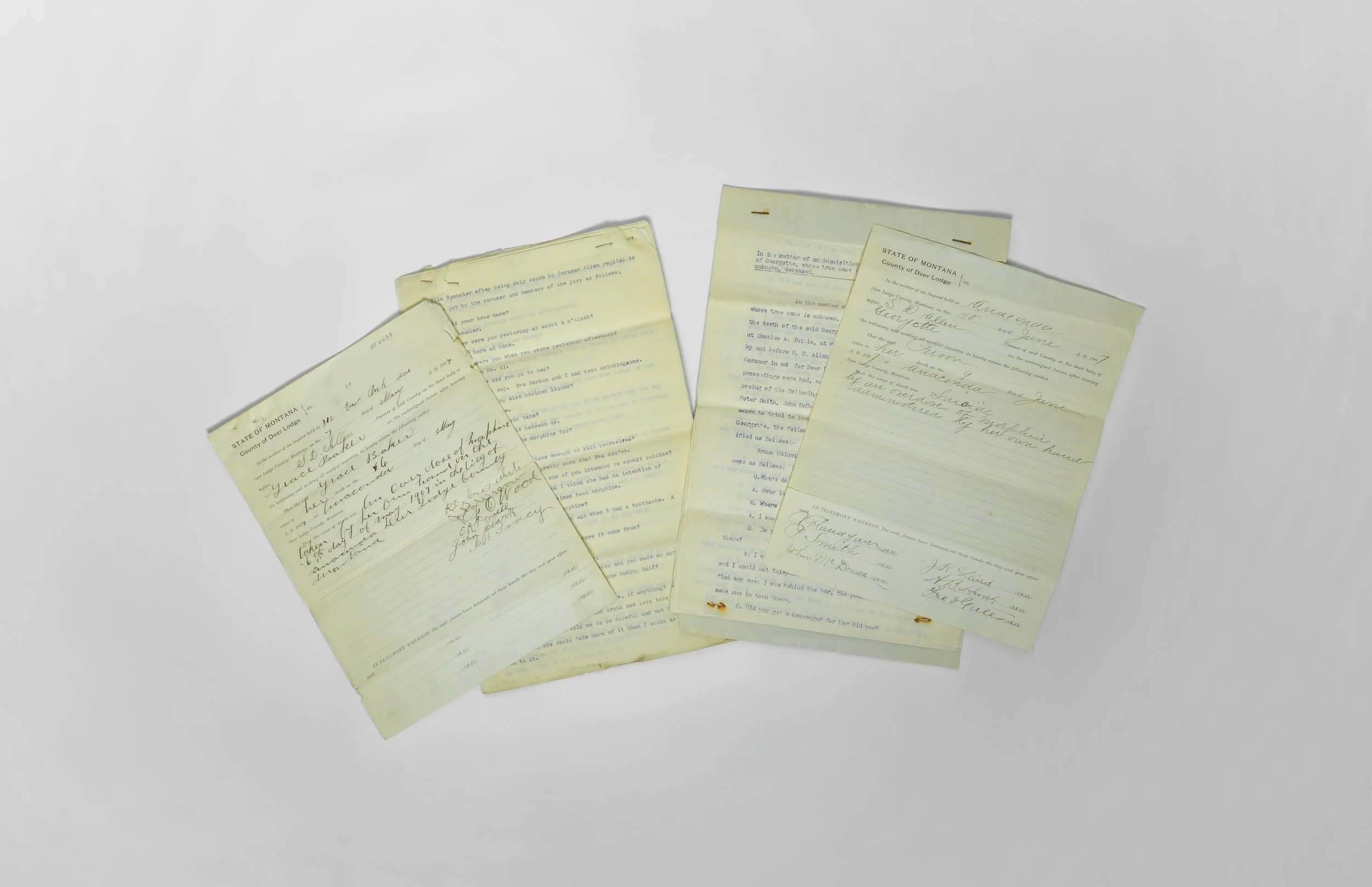 Inquest documents