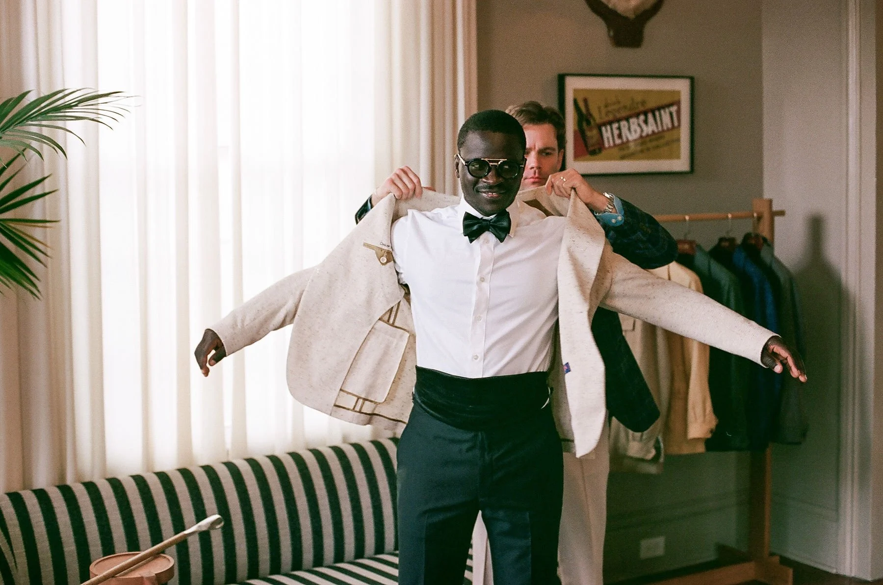 Seringe Mbaye of Dakar restaurant dressed in a Kilby tuxedo to win World's 50 Best "Best Restaurant of South USA 2026" and "Number 4 Restaurant in North America"
