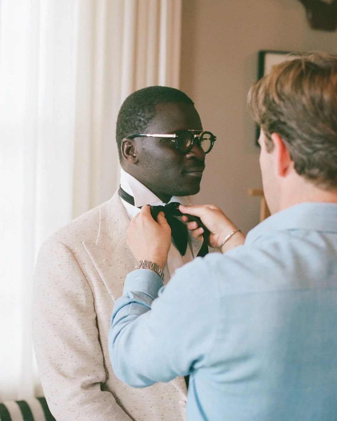 Behind the scenes with Serigne... a final jacket fitting, a bow tie lesson because he &ldquo;loves a challenge,&rdquo; and then off to celebrate Dakar being named No. 4 in North America and Best Restaurant: South USA.

Could not be happier for him, E