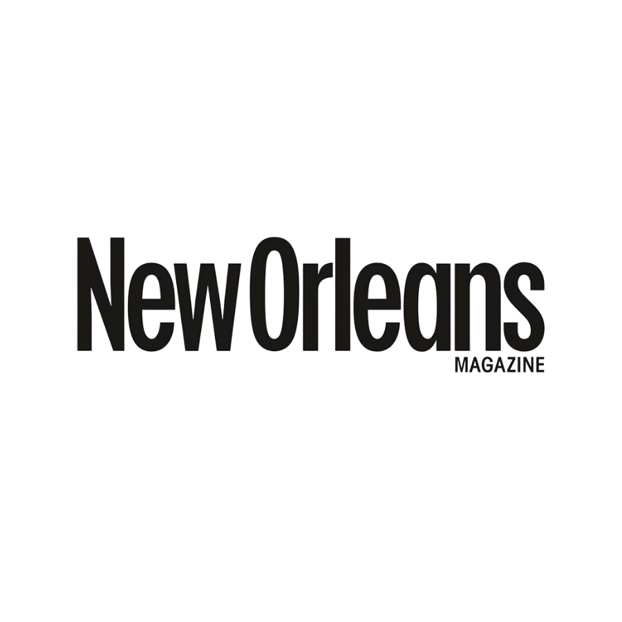 New Orleans Magazine logo featuring their article on Kilby