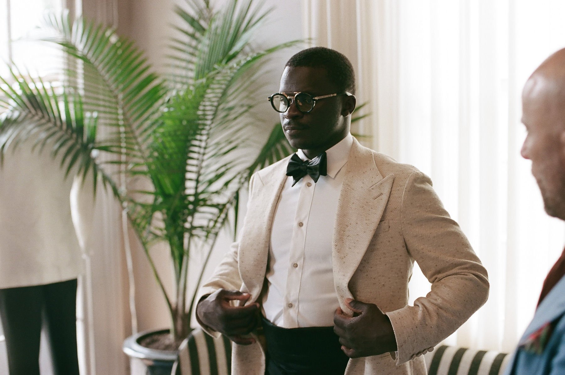 Seringe Mbaye of Dakar restaurant dressed in a Kilby tuxedo to win World's 50 Best "Best Restaurant of South USA 2026" and "Number 4 Restaurant in North America"