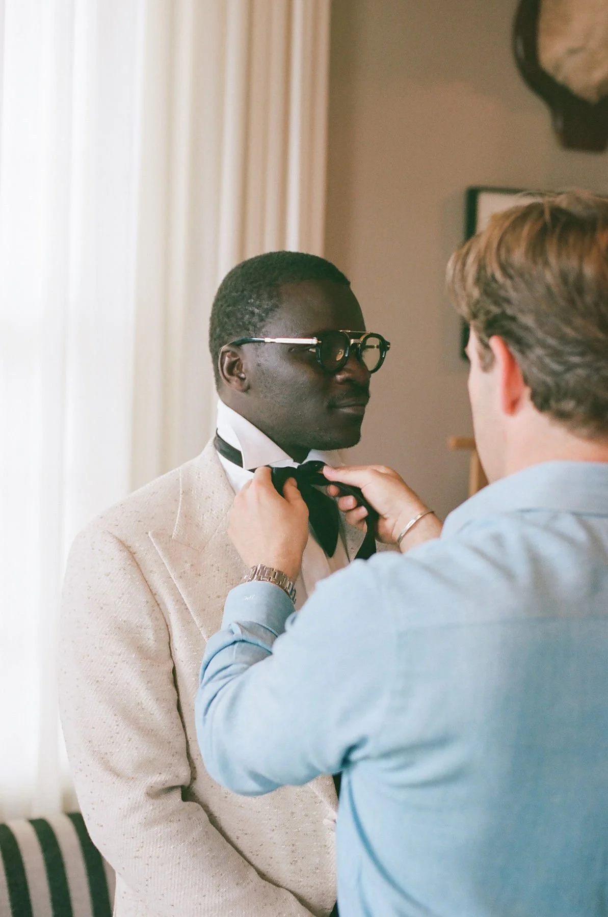 Seringe Mbaye of Dakar restaurant dressed in a Kilby tuxedo to win World's 50 Best "Best Restaurant of South USA 2026" and "Number 4 Restaurant in North America"