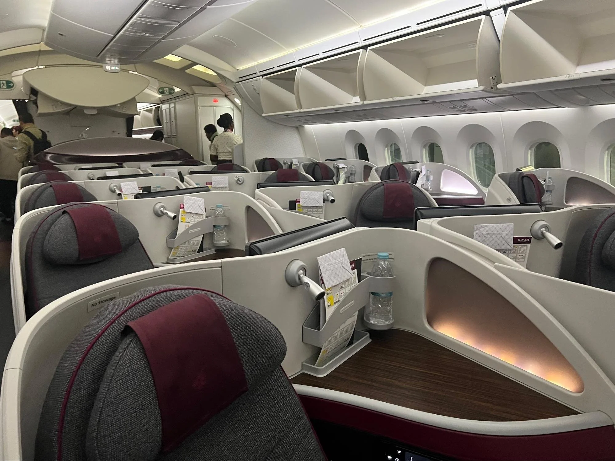 A Review of Qatar Airways 787-8 Business Class from Doha to Ahmedabad 