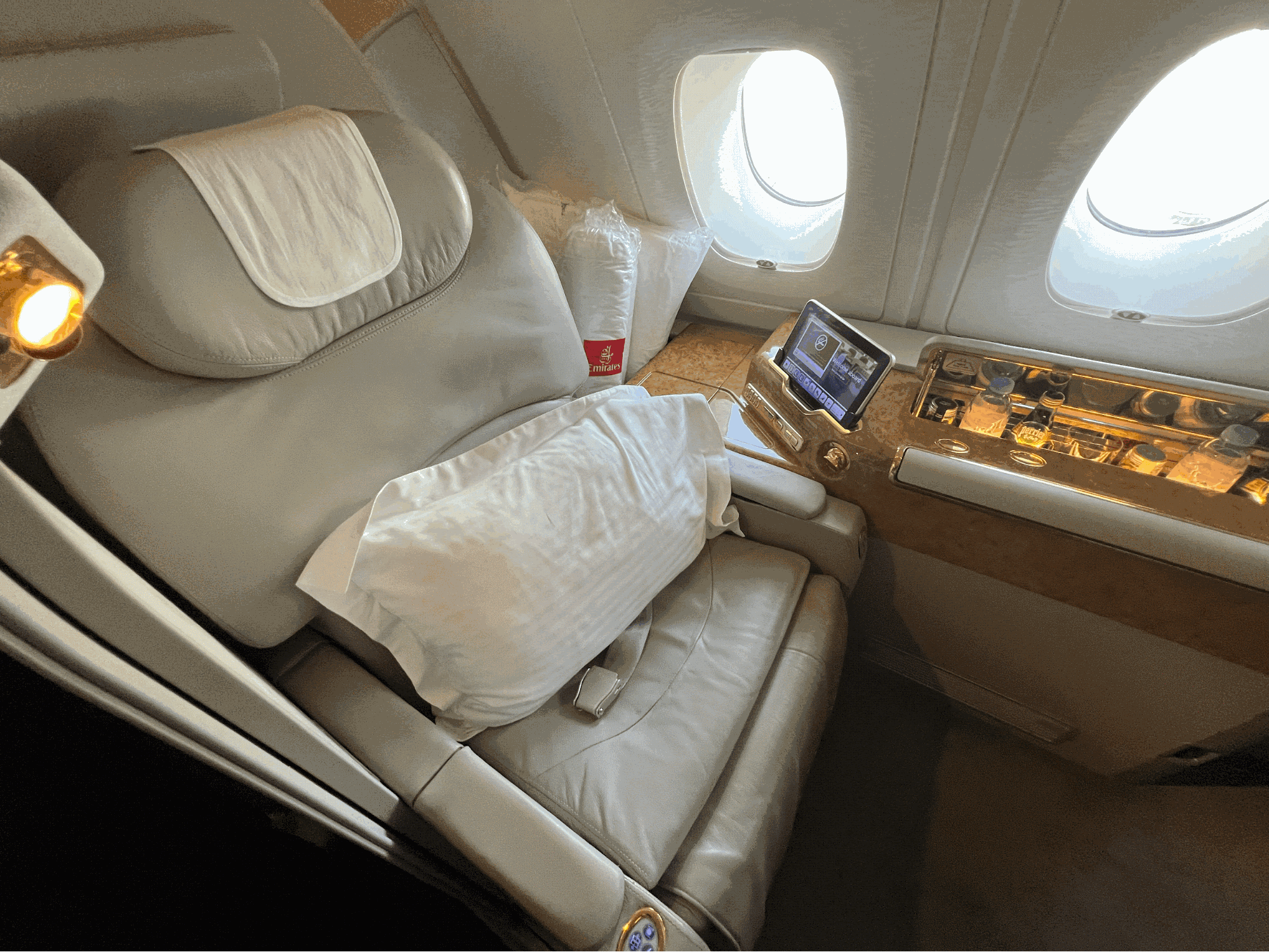 Private Suites and Iconic Luxury Inflight: Emirates A380 First Class from Dubai to New York
