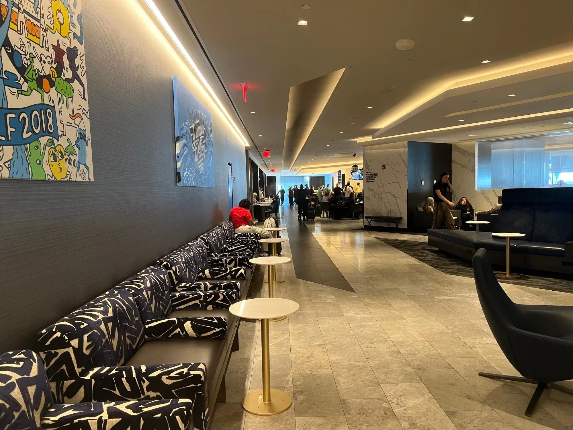 Where Exclusive Luxury Meets a Calming Environment: Inside the United Polaris Lounge at Newark