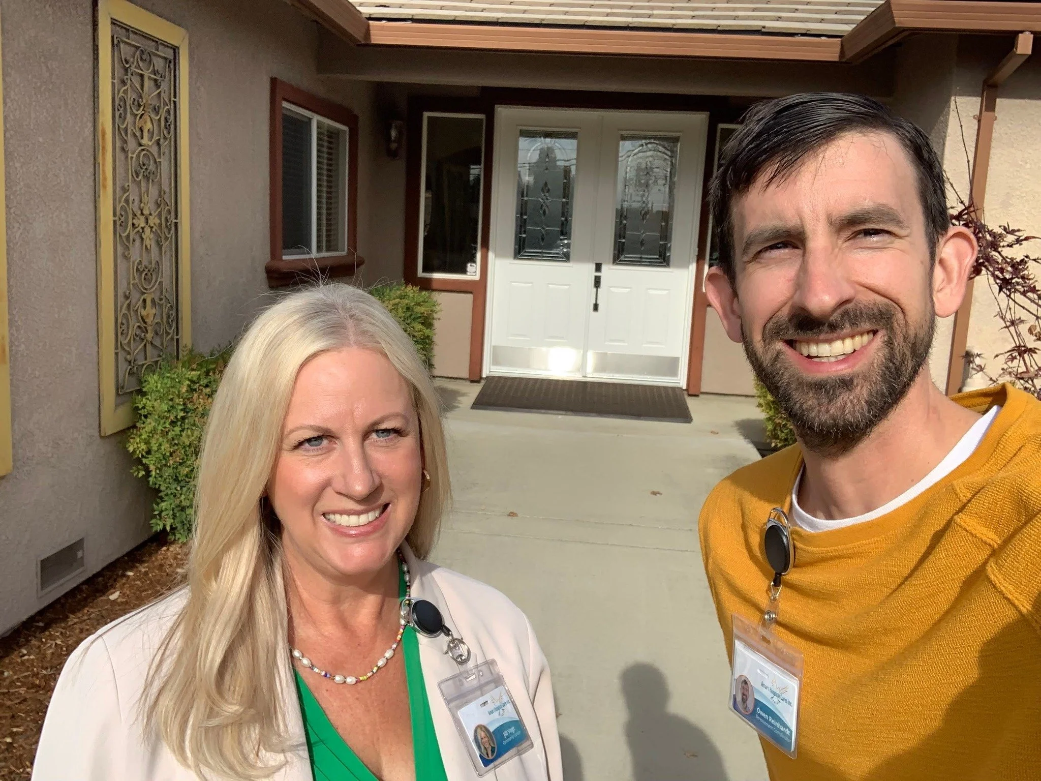 🌿 Supporting our community means supporting the caregivers who do so much every single day.💙

Here are Jill, our Community Relations Specialist, and Owen, our Bereavement Coordinator, meeting with the wonderful caregivers at All Seasons Residential