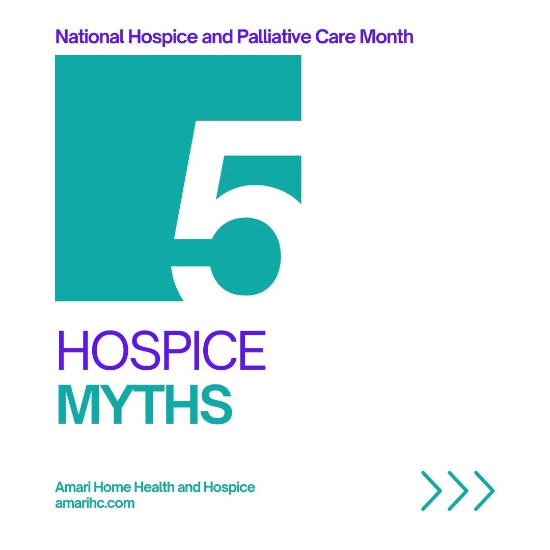 November is National Hospice and Palliative Care Month &mdash; a time to raise awareness, and honor the incredible care teams who bring comfort and dignity to patients and families.

There are many misconceptions about hospice care, and we believe ed