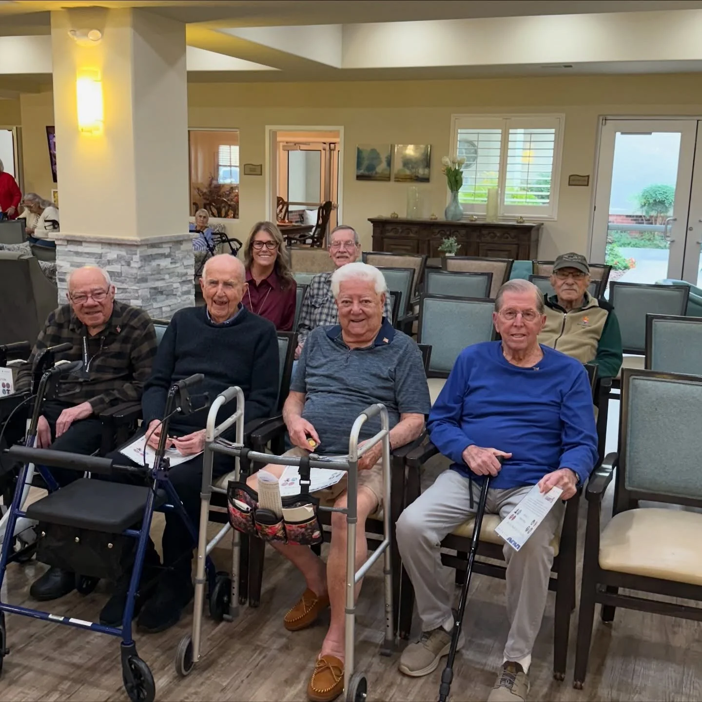 Honoring Our Vererans🇺🇸

On Veterans Day, we joined the residents at Summerset Senior Living to honor the brave men and women who have served our country. 

We&rsquo;re thankful to be part of a community that recognizes the sacrifices and strength 