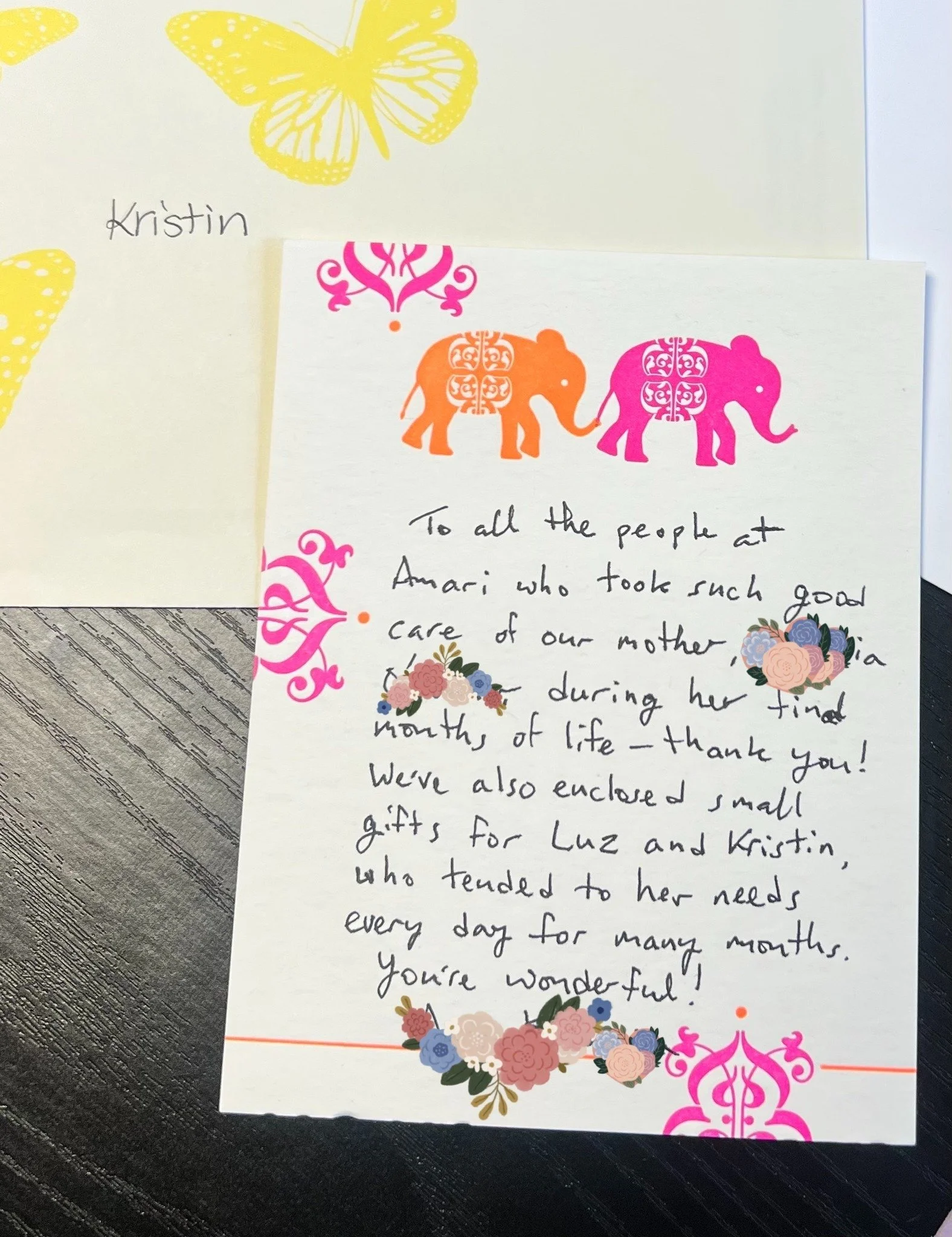Letters like this mean everything to our team. 🤍

We are so grateful for the trust families place in us, and so proud of nurses like Kirsten and Luz who provide such compassionate, dedicated care.