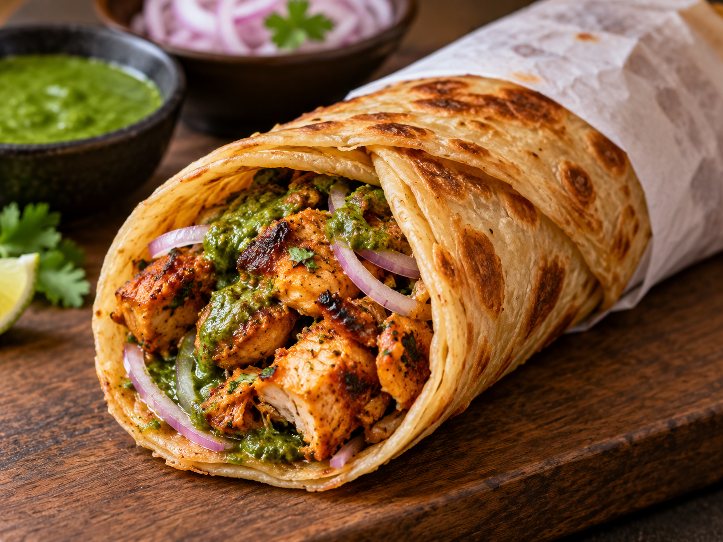 Chicken Kathi Roll