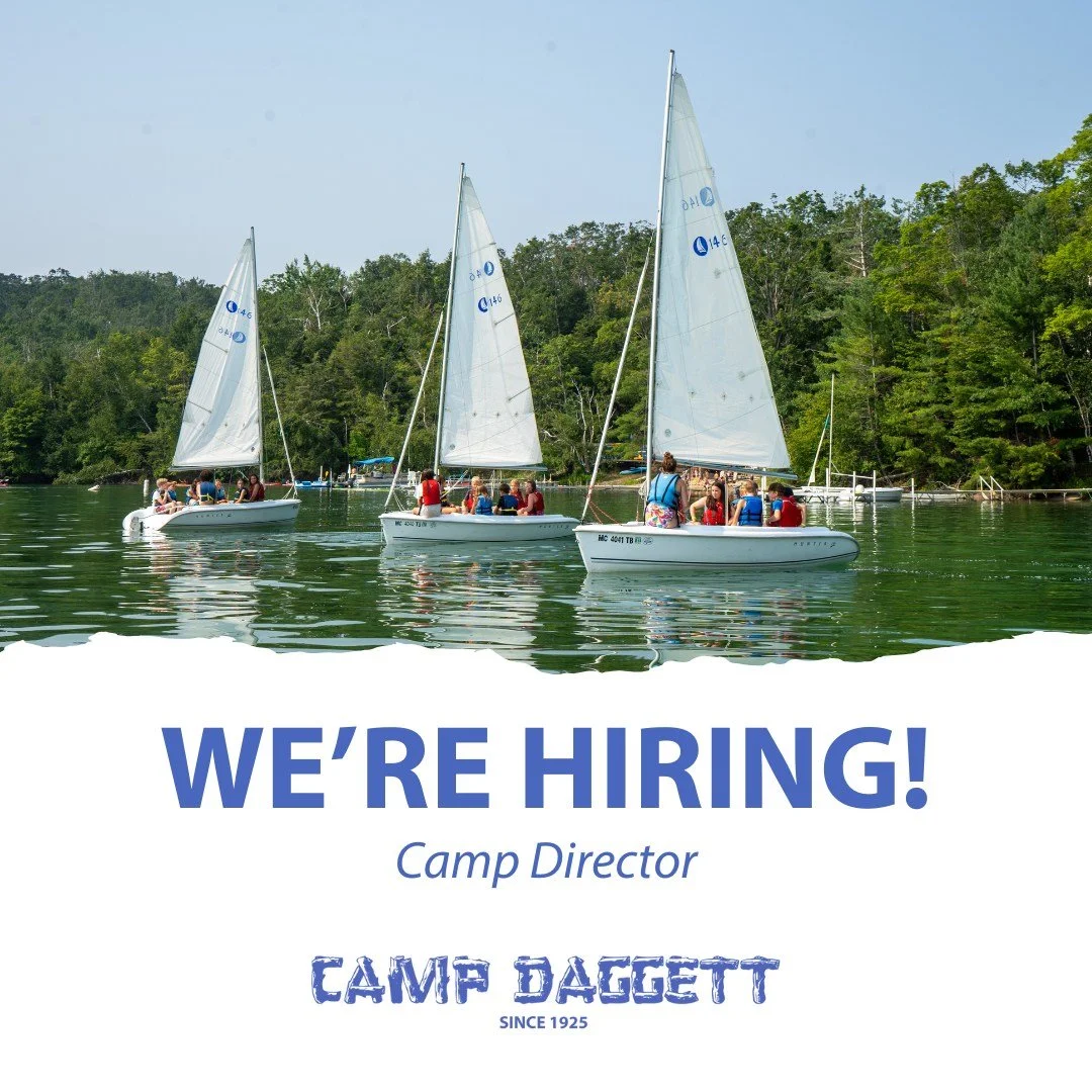 We&rsquo;re Hiring! For 100 years, Camp Daggett has been sparking confidence, growth, and joy for youth and community members along the shores of Walloon Lake. With summer camps, day camps, wilderness trips, adventure education, leadership programs, 