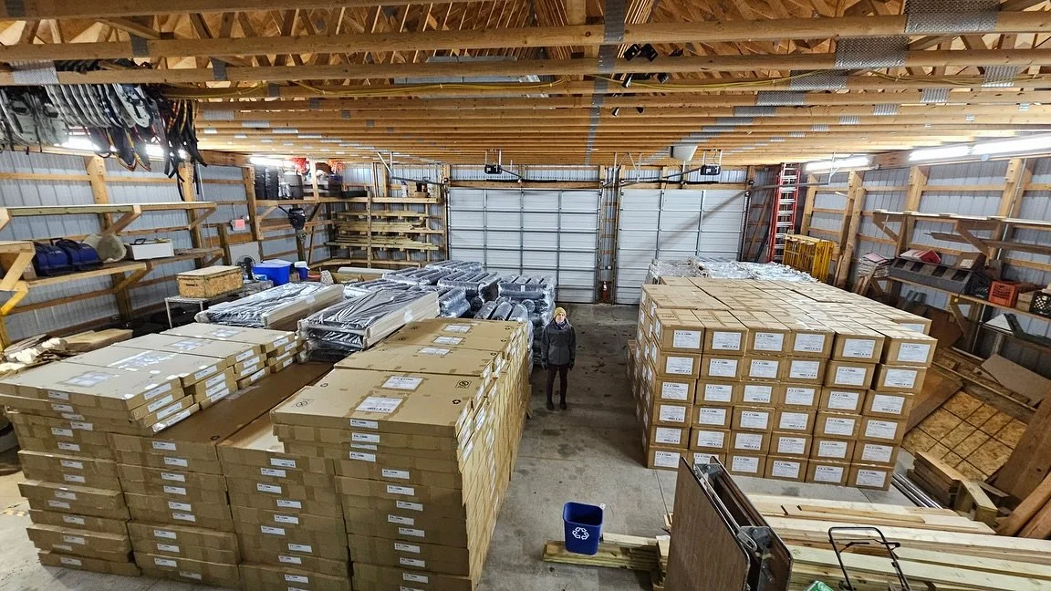 Yesterday was a big day at Camp Daggett as semis rolled in filled with new bunks and mattresses! A generous gift from George and Susan Loesel and the Doll-Loesel Foundation funded this much-needed upgrade. A huge thank-you to our amazing staff and vo