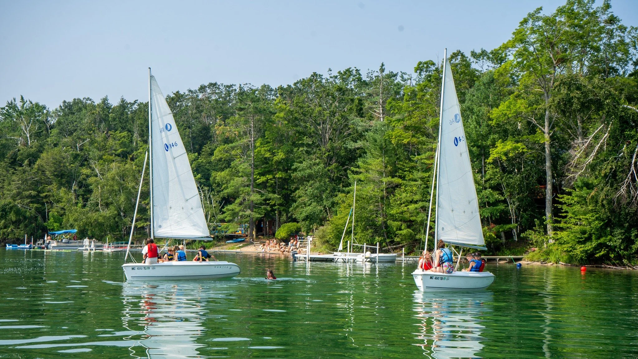 Registration for Overnight Camp and Adventure Camp is now open for new local campers!
(Local campers are students who attend school in the Charlevoix&ndash;Emmet School District.)

With lots of excitement around registration, we expect higher-than-no