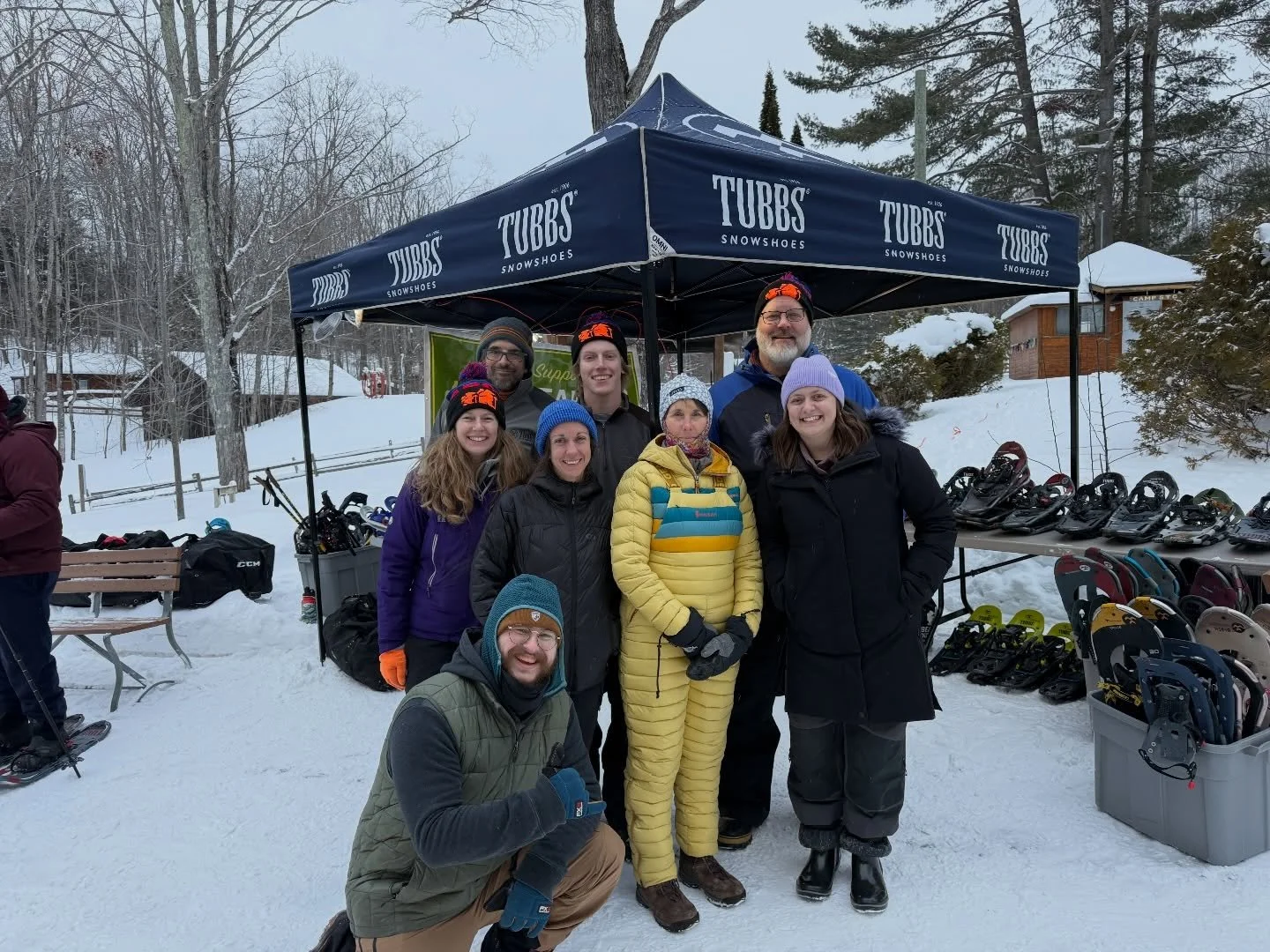 There&rsquo;s something special about snowshoeing by torchlight ❄️🔥 Thank you to everyone who came out Saturday to the Torchlight Snowshoe with Bearcub Outfitters and braved the cold to make it such a great night. We are excited to share that the ra