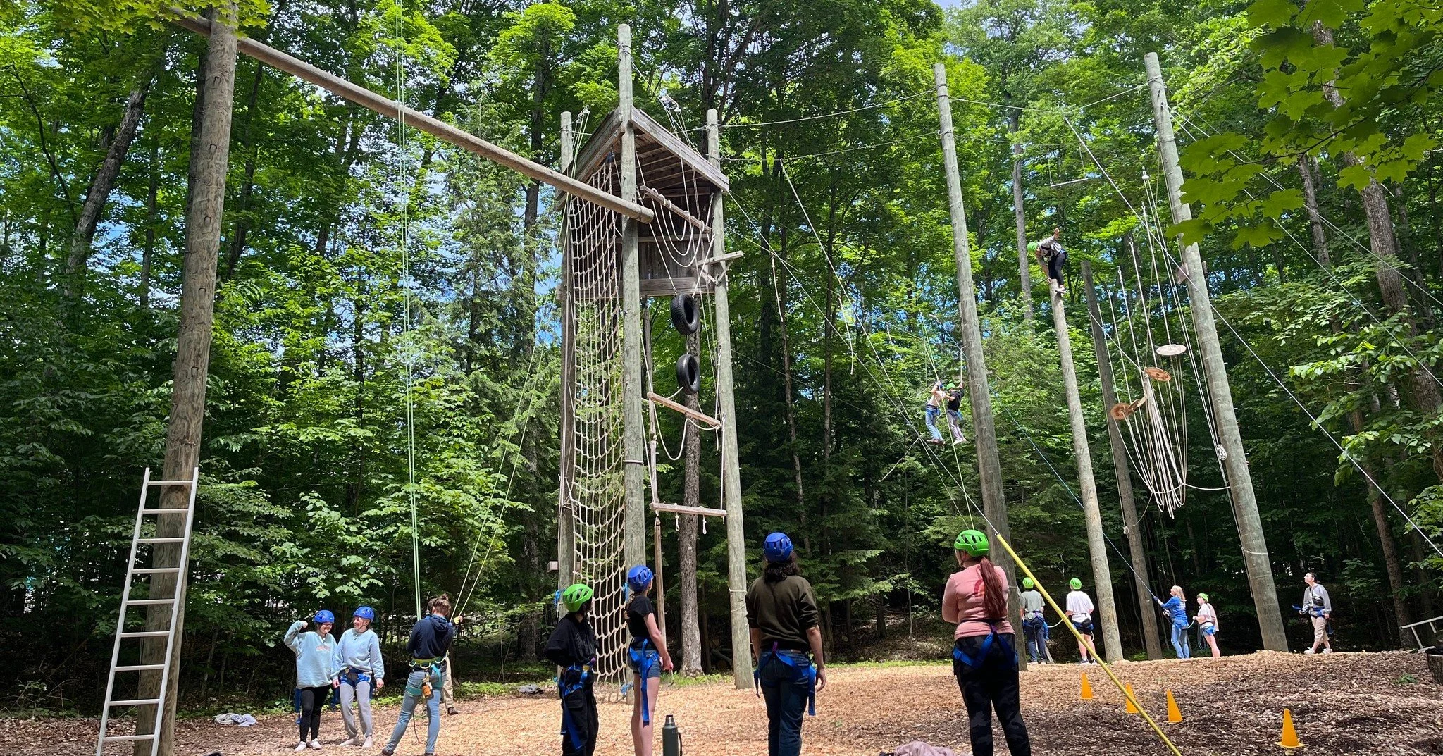 Snow might still be falling today, but we&rsquo;ve got our sights set on spring at Camp Daggett! Join us on April 25, 2026, for Community Climb Day, an opportunity to experience the Camp Daggett Adventure Education Course with family and friends.

Ta