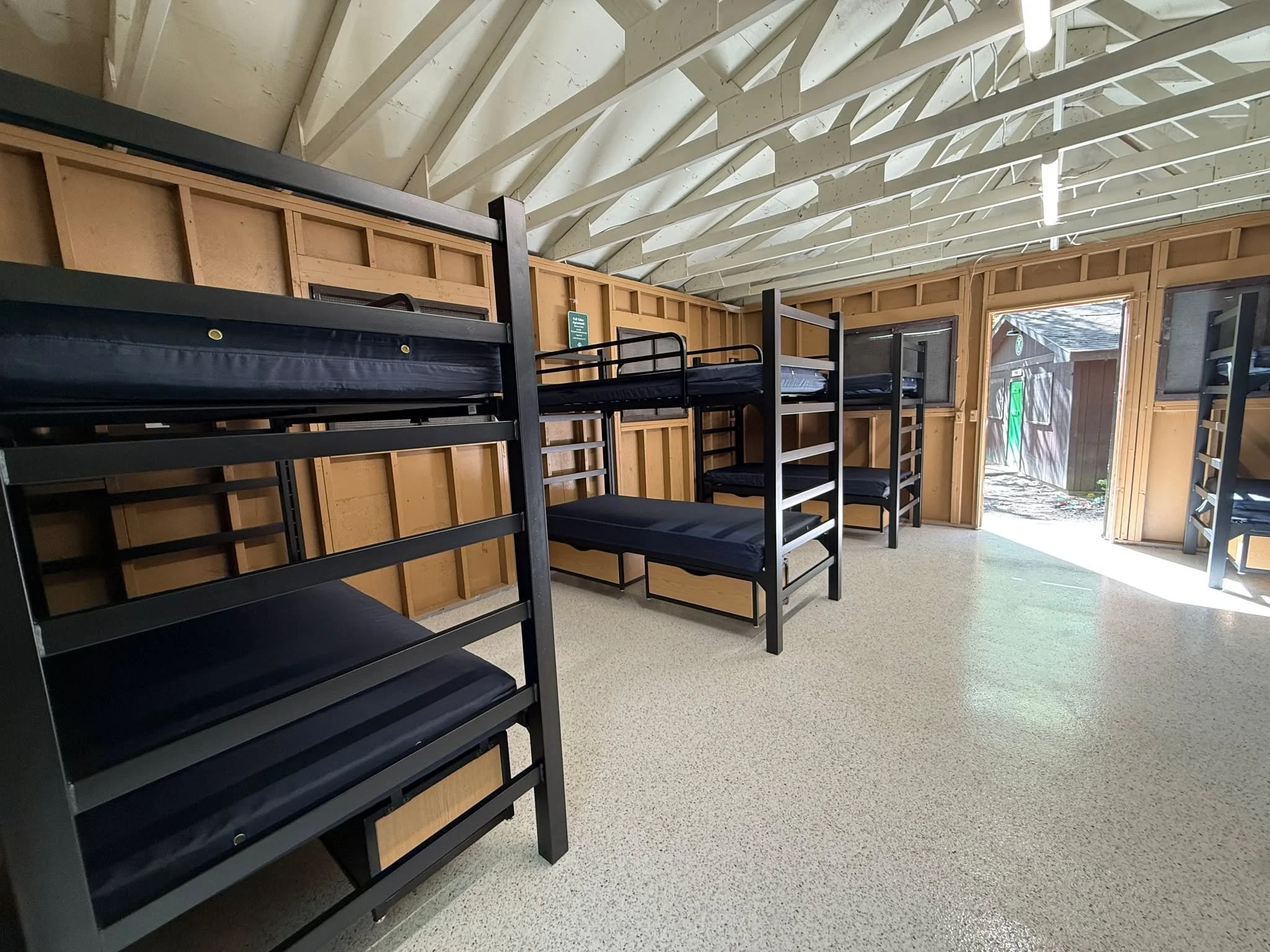 Big improvements are happening across Camp Daggett ahead of Summer Camp season! ✨

Thanks to the incredible generosity of George and Susan Loesel and the Doll-Loesel Foundation, new bunk beds and mattresses are being installed across campus, helping 