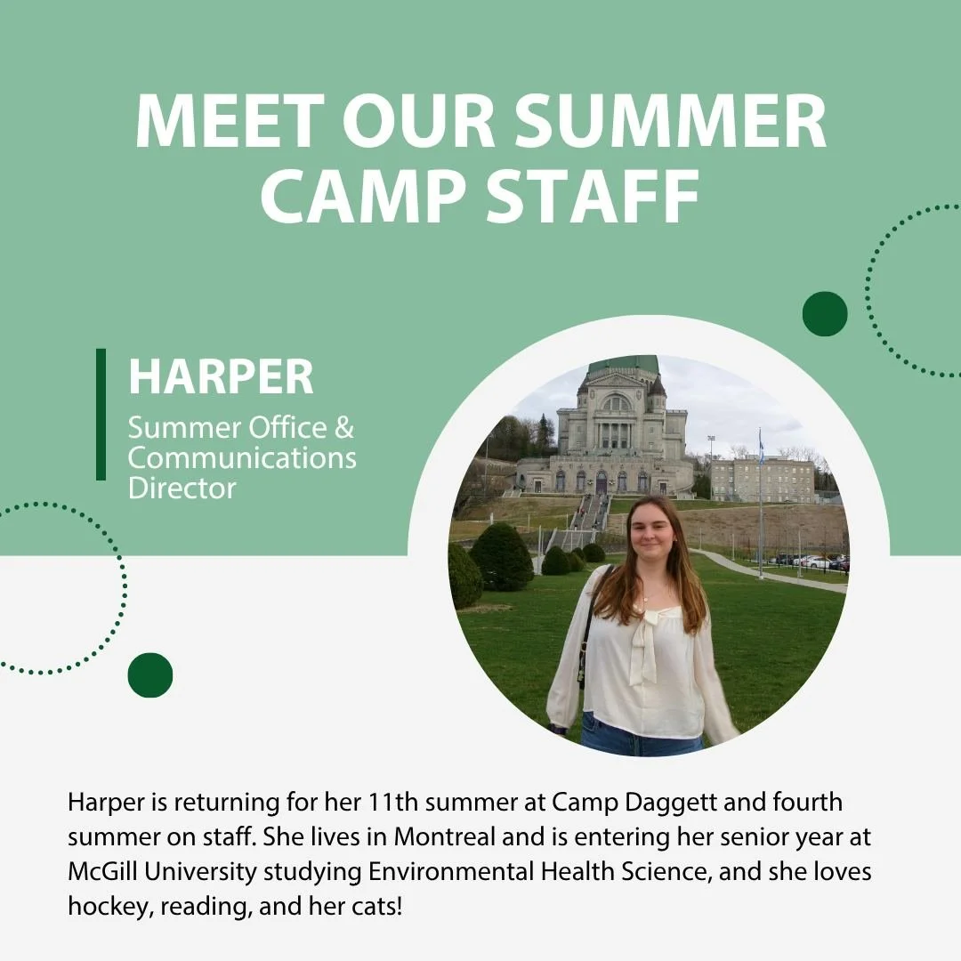Meet more of our Summer Camp Staff! 

We can&rsquo;t believe the 2026 camp season starts in just a few short weeks! Our staff is already beginning to arrive at camp, getting settled in, preparing activities, and gearing up for what is sure to be the 