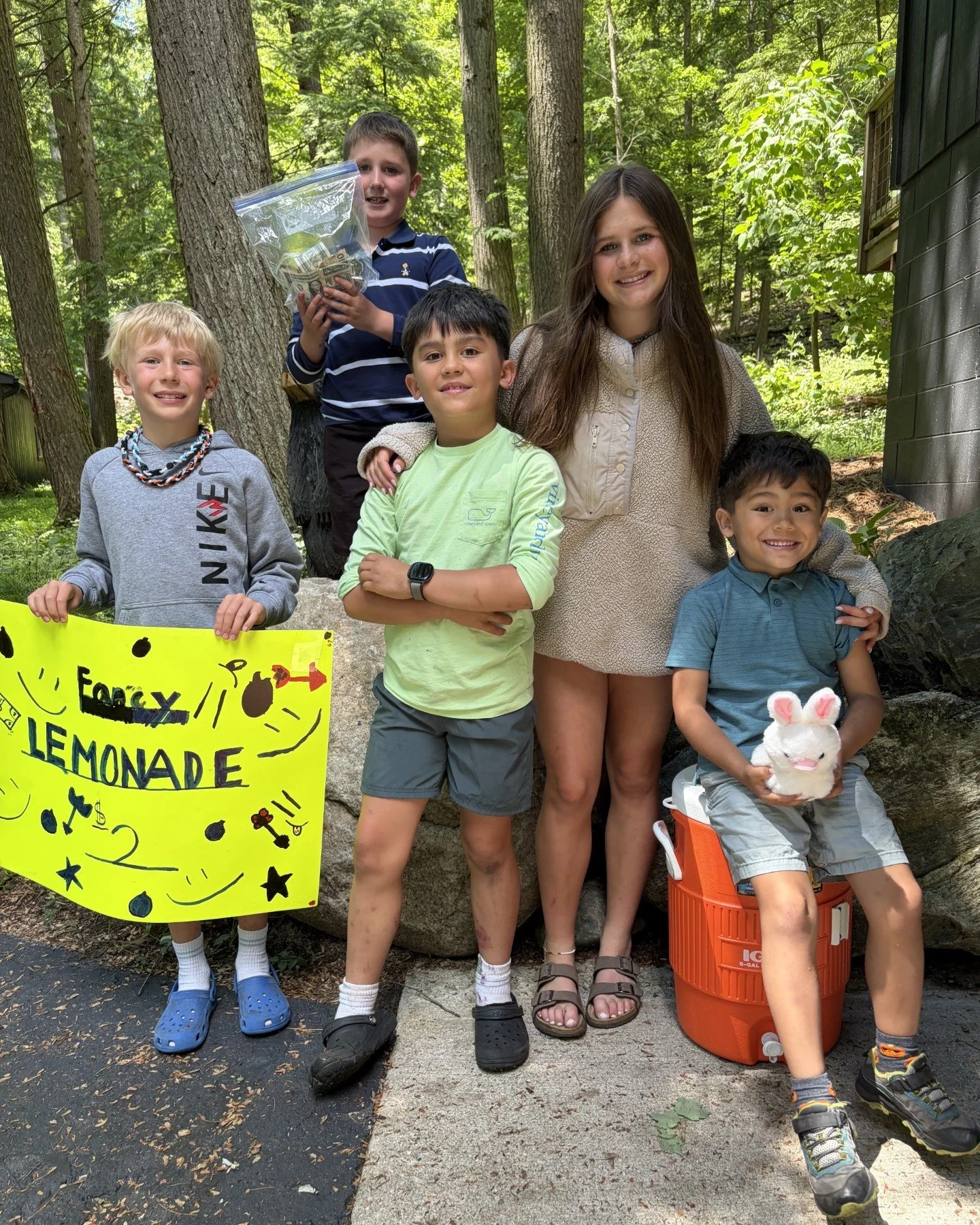 Petoskey students and Camp Daggett campers hosted a lemonade stand in the Village of Walloon on Friday, June 19 and raised $100 to support Camp Daggett. Can&rsquo;t wait to see you guys this summer at Camp!