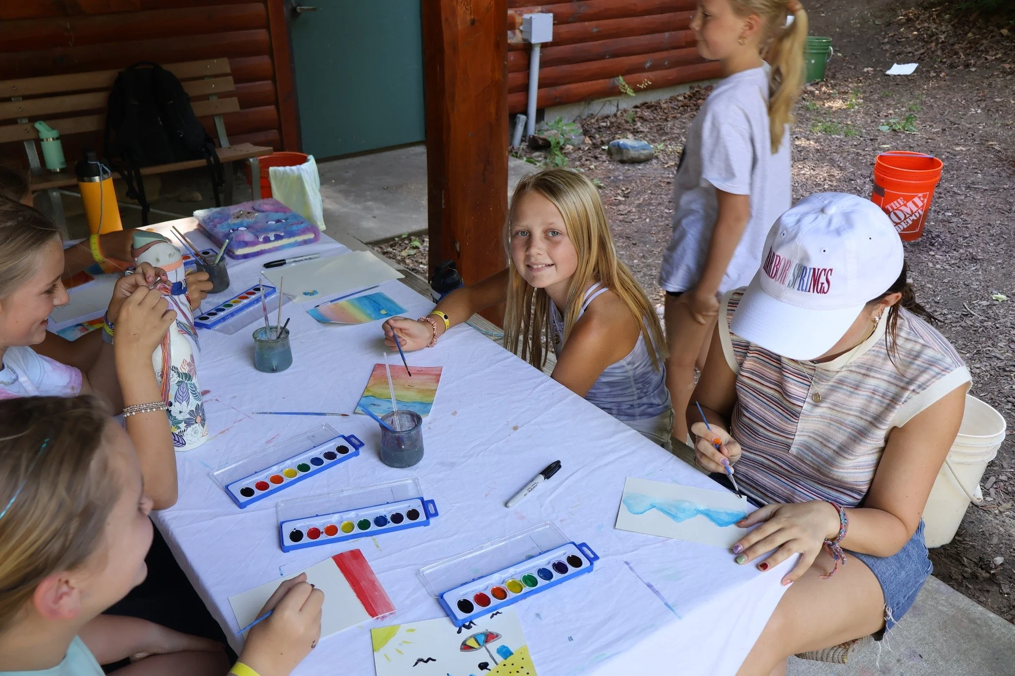 Another week at camp is in the books. Camp Olympics brought out plenty of team spirit (and a little friendly competition), campers settled into their daily rotations, and every day gave everyone something new to look forward to. Here are a few moment
