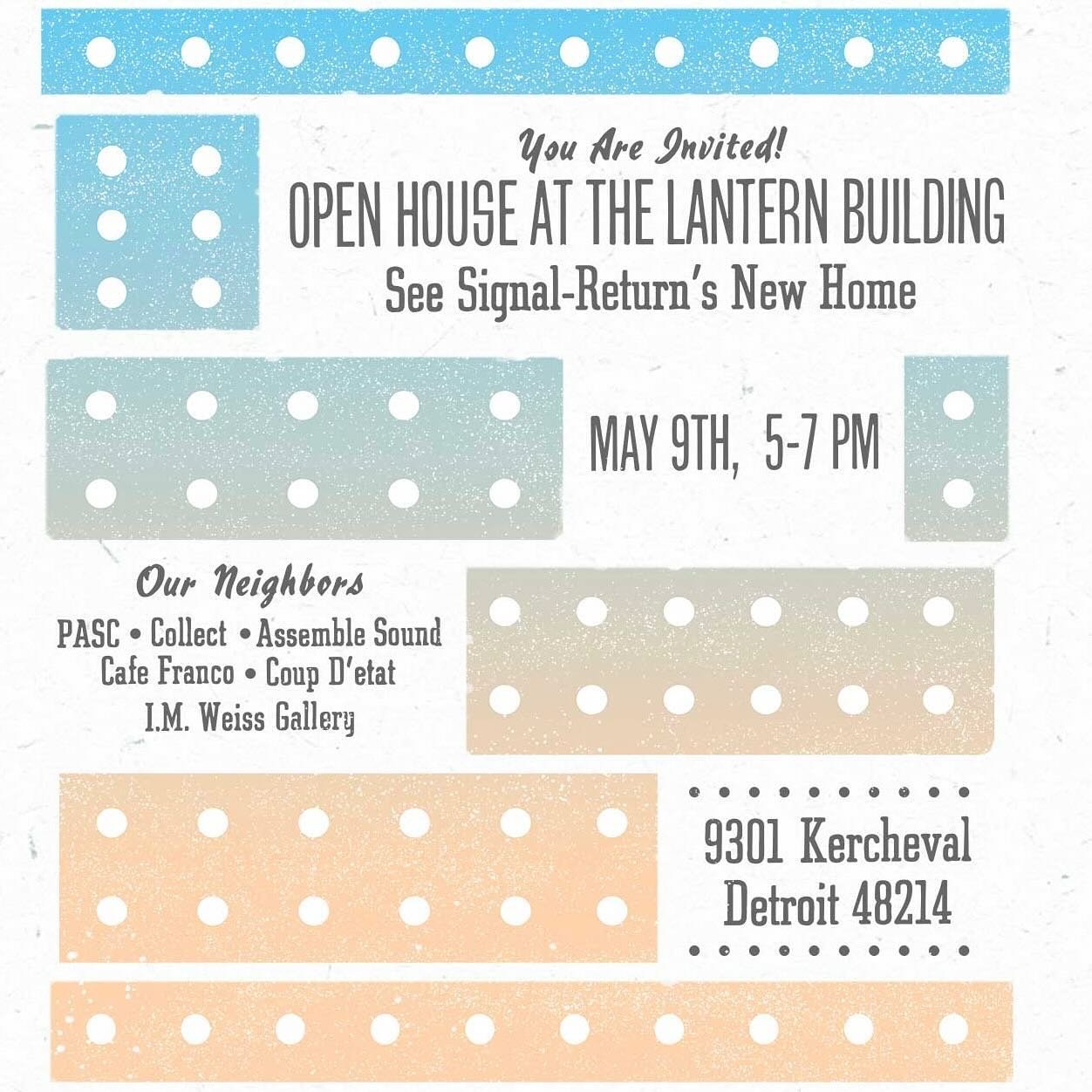 Come visit us at @lanterndetroit on May 9th! Presses in Action! All ages welcome! New products and a free print with purchase available!