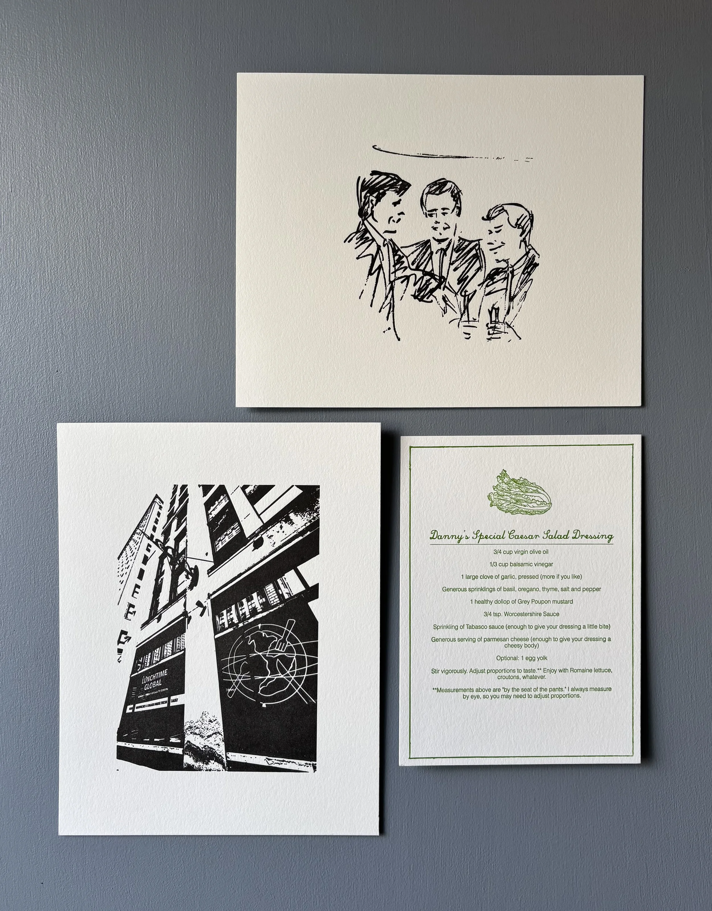 LAPTOP TO LETTERPRESS: CUSTOM PHOTOPOLYMER Plate Prints