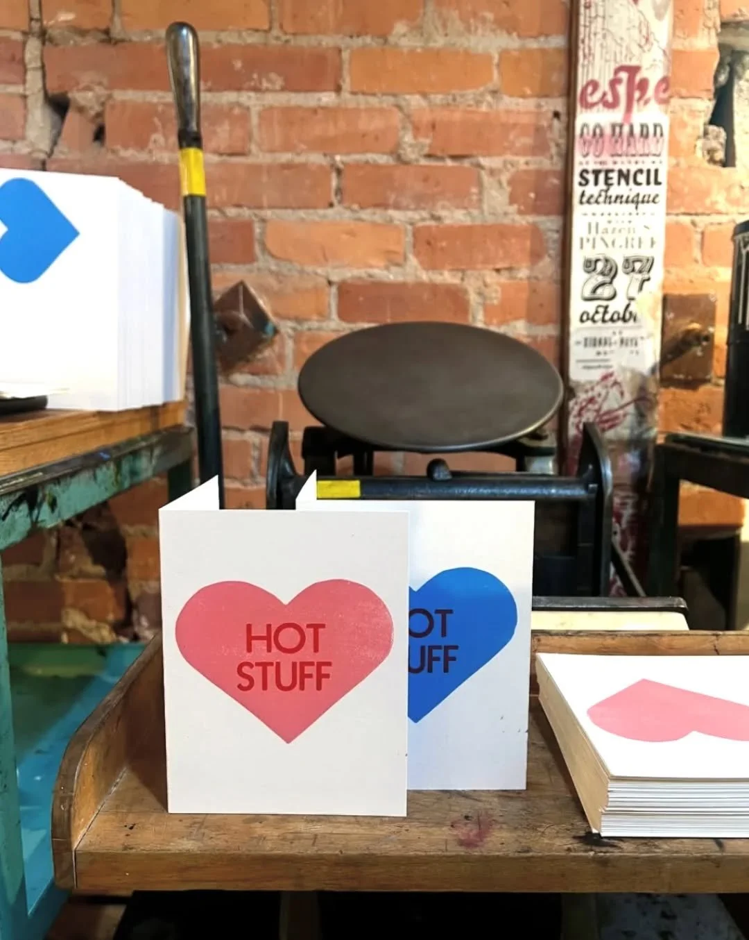 Join us tomorrow for our Valentine's Day Card Jam, from 12-3pm! Stop by and print a card for your valentine.

We will have greeting card, postcard and kids notecard designs to choose from!

Print 6 notcards for $5 or single cards for $5 each!
No regi