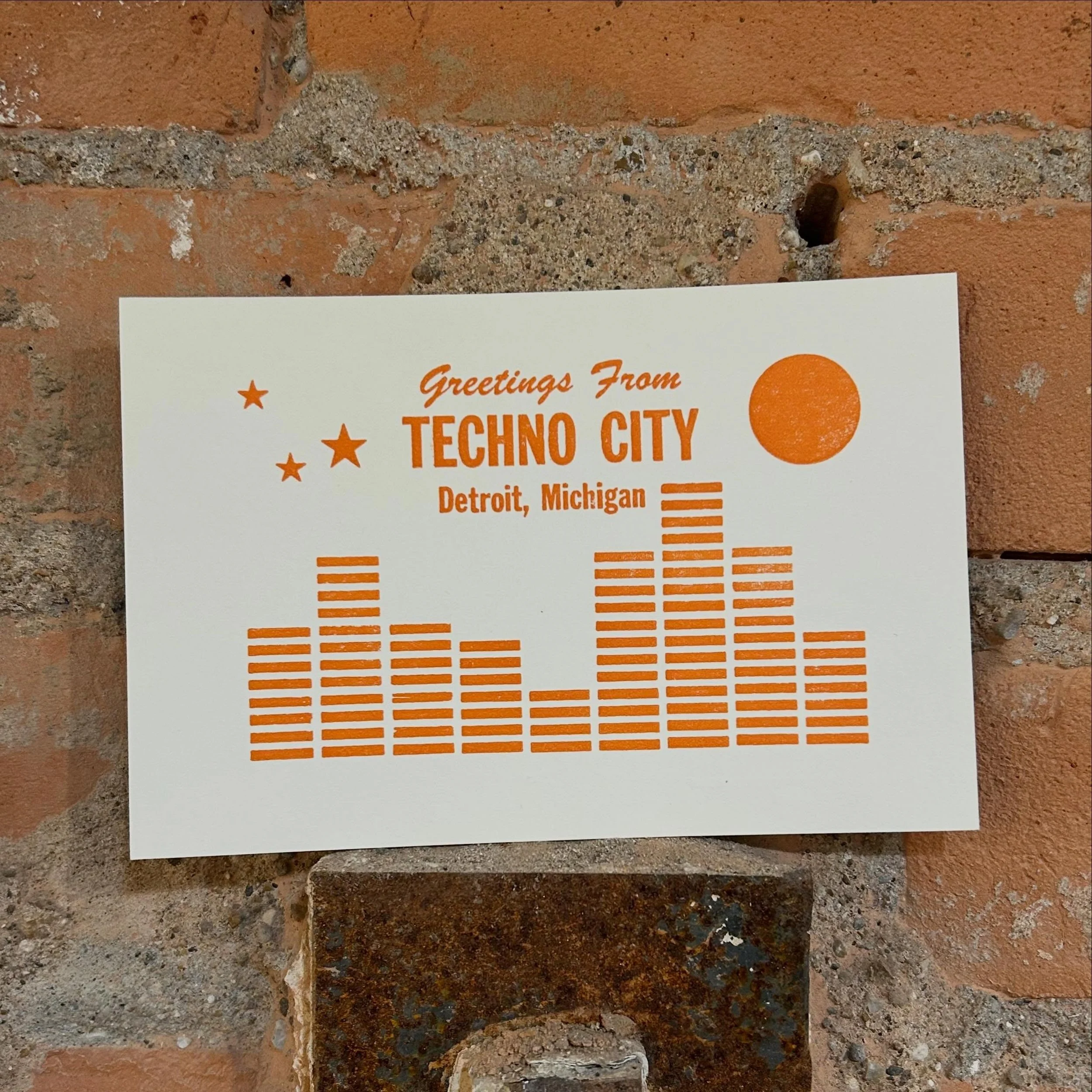 Hope everyone has a safe &amp; fun filled weekend at Movement! 

Stop by the shop for prints and souvenirs!
Open Saturday and Sunday, 12-6pm

#detroit #detroitevents #signalreturn #letterpress #movementdetroit