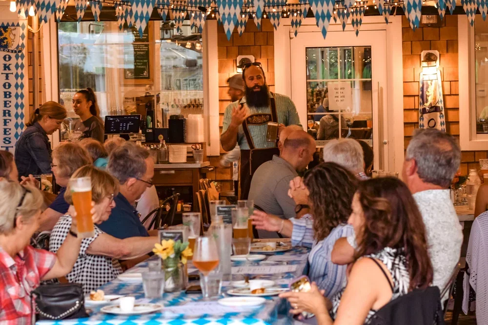 Thompson Island Brewing 🍺 Oktoberfest Beer Dinner