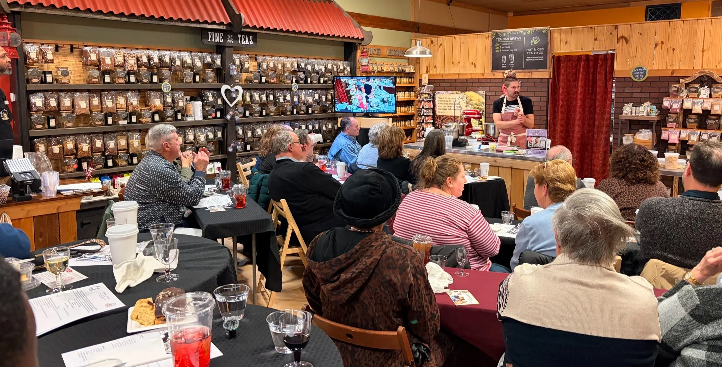 Tea Infused Shortbread Cookie