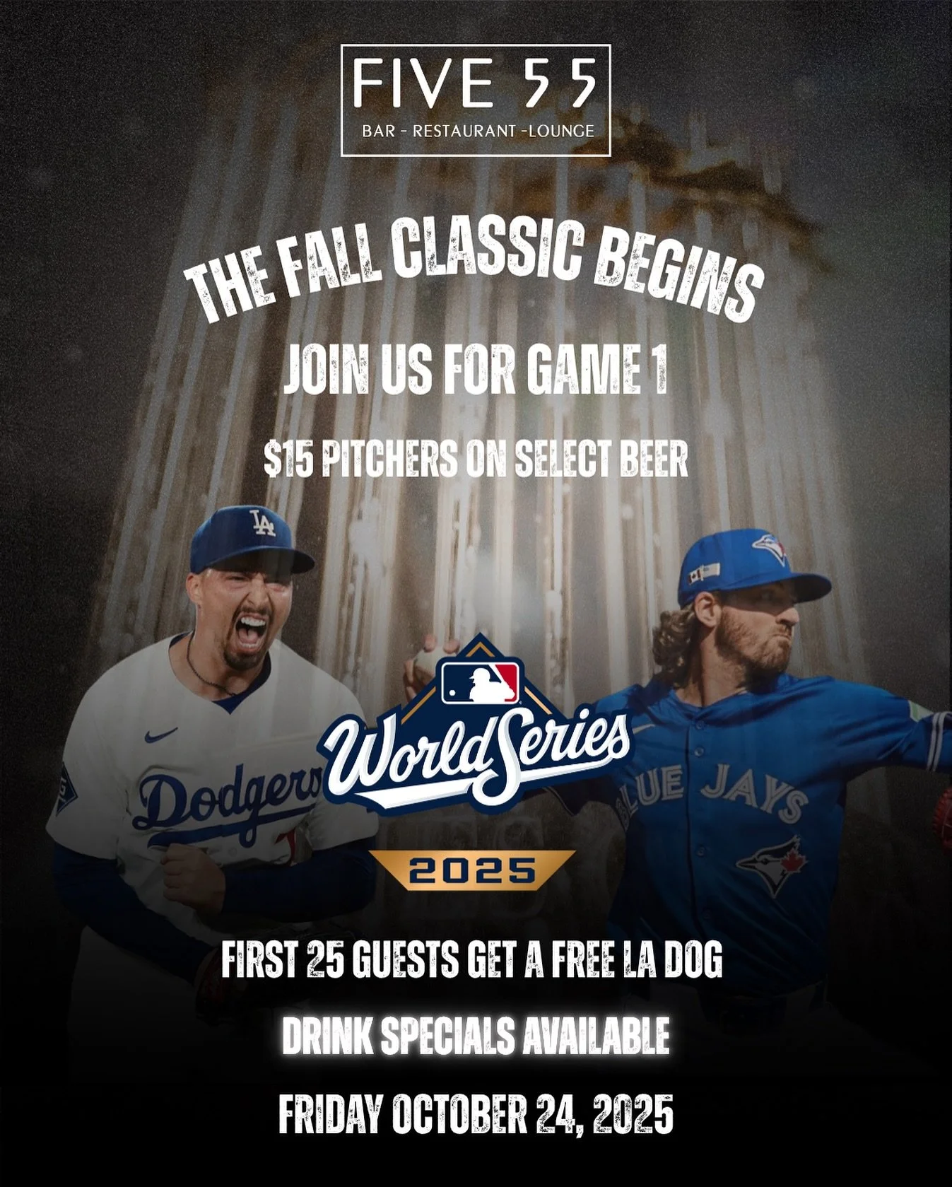 Game 1 starts tomorrow & theres no better place to watch it than right here! ⚾️