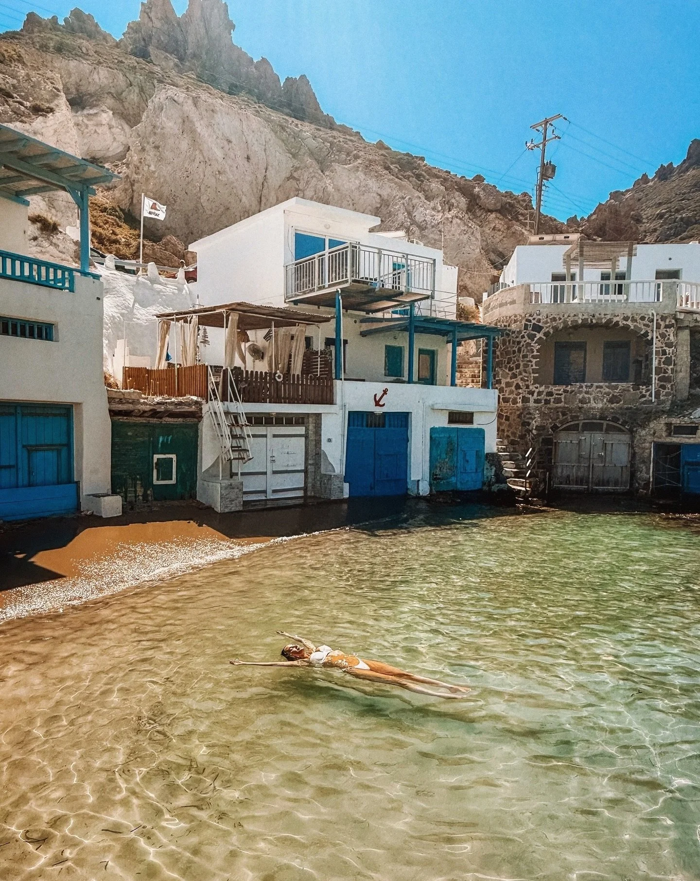 The art of doing nothing. 🇬🇷🧿

Travel for me has usually meant filming an episode, hosting a group trip, or being on a family vacation &mdash; all beautiful in their own ways, but rarely restful. Coming from America, where we&rsquo;re wired to mea