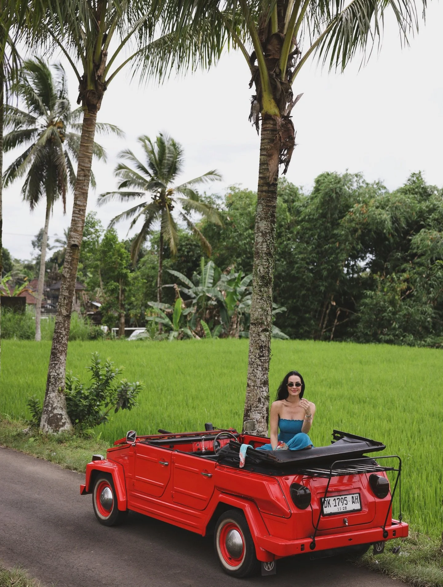 Soaking in this beautiful Bali bliss. In my element. Nature all around and so much space to just breathe. 🍃💫