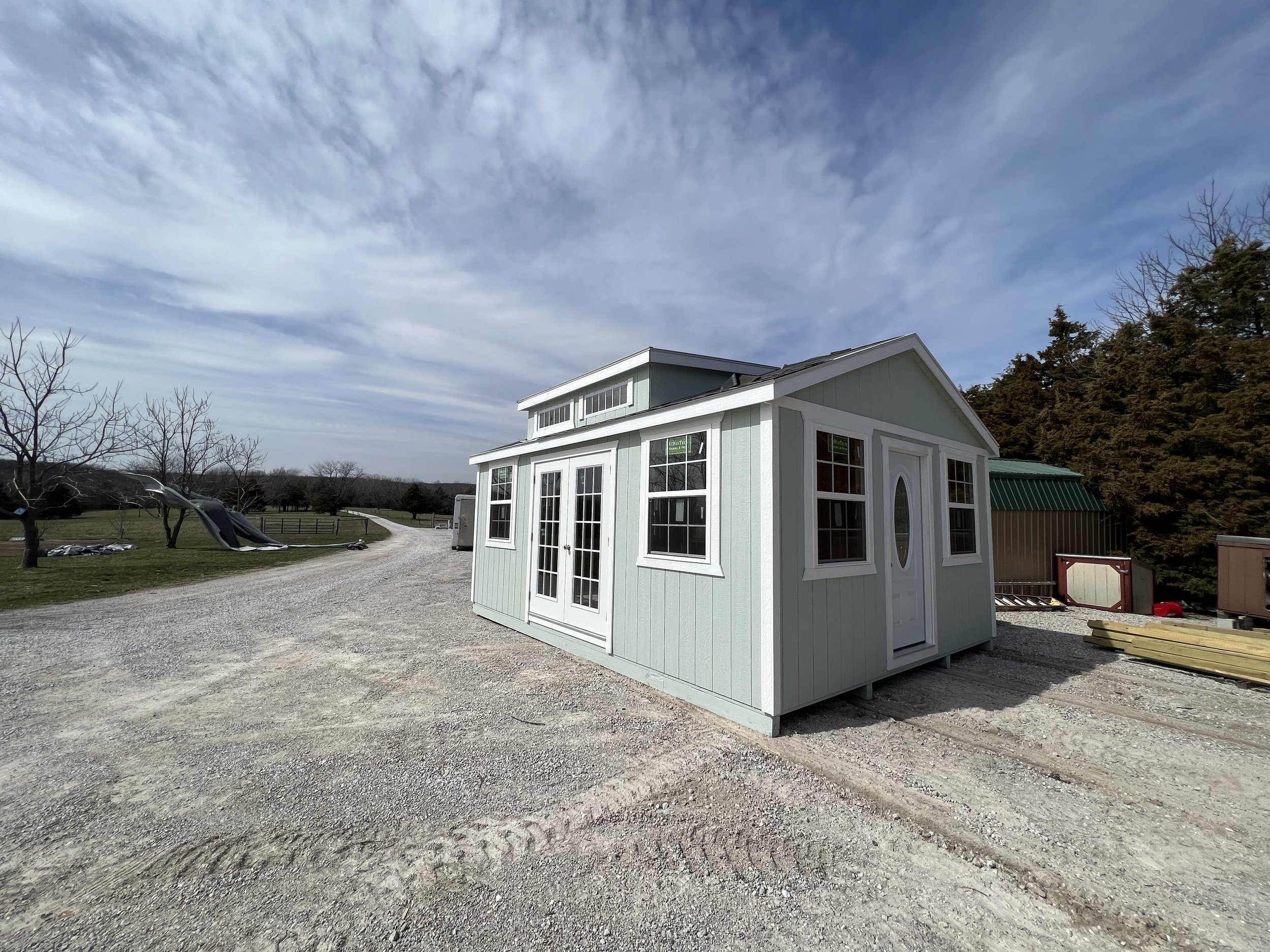 Cottage Shed with Dormer