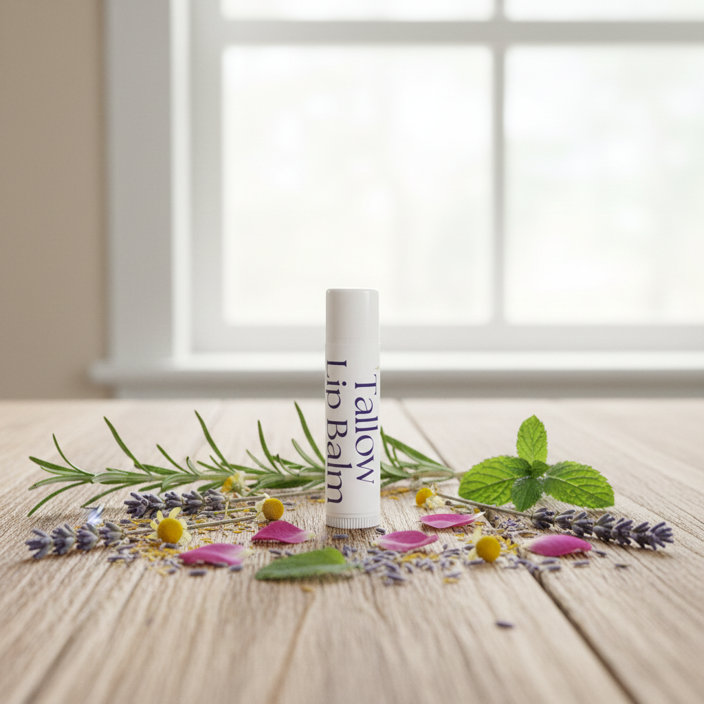 Natural Tallow Lip Balm