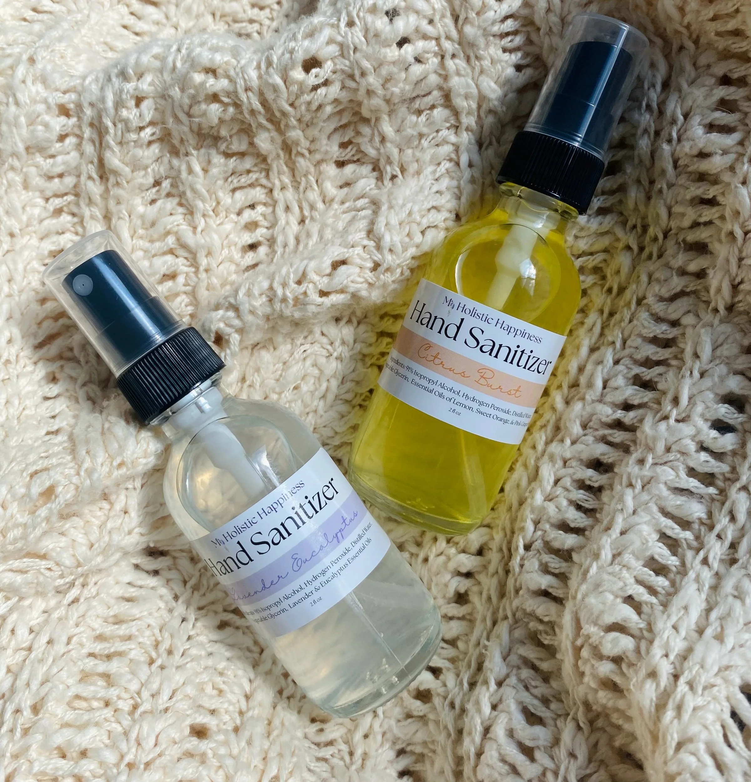Natural Hand Sanitizer Spray - 2 fl oz