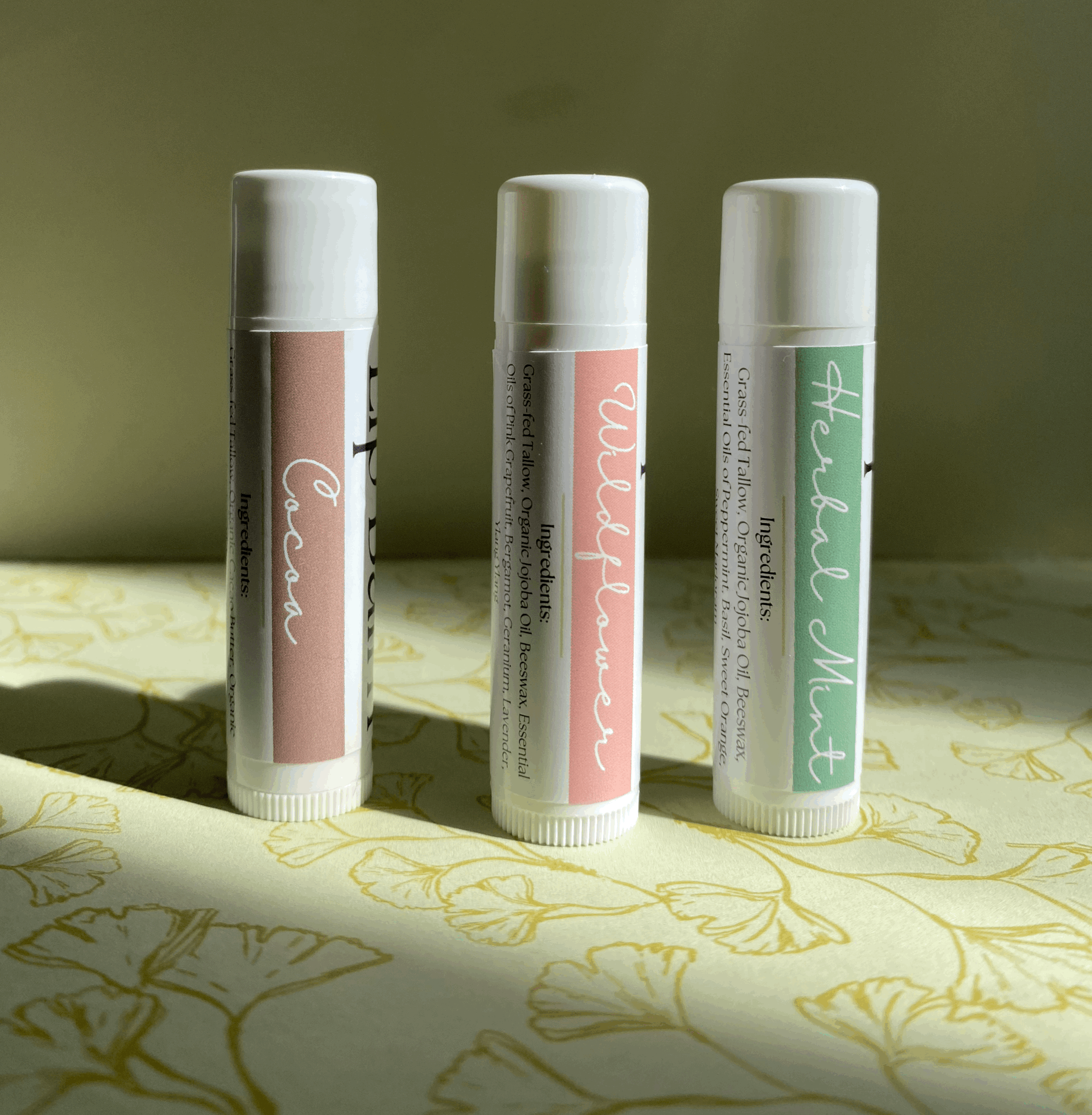 Natural Tallow Lip Balm