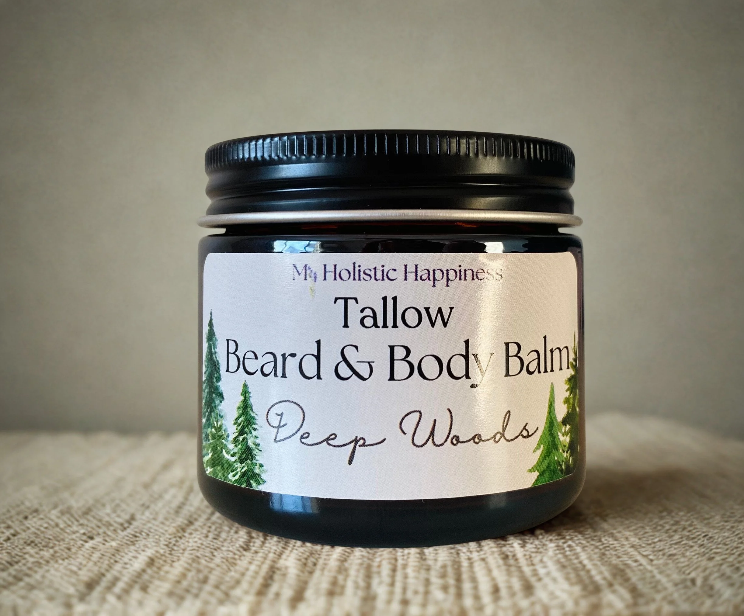Deep Woods - Men's Tallow Beard & Body Balm - PREORDER