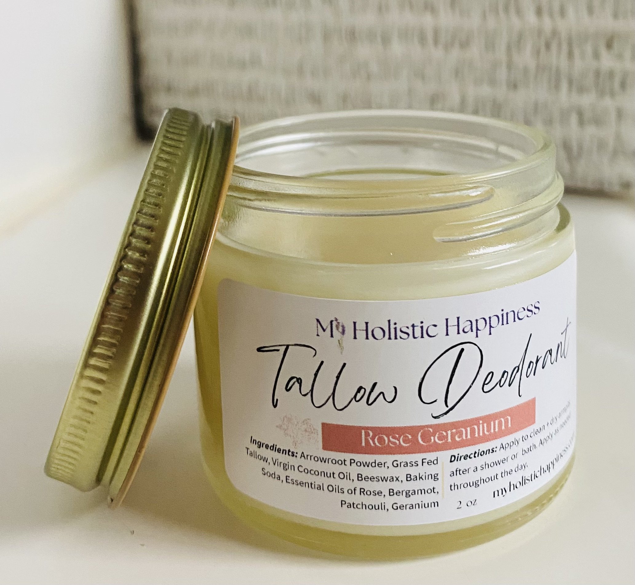 Natural Tallow Deodorant
