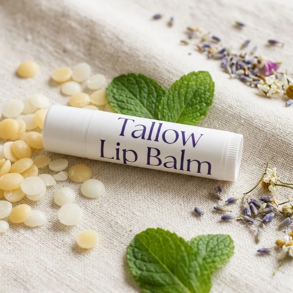 Natural Tallow Lip Balm