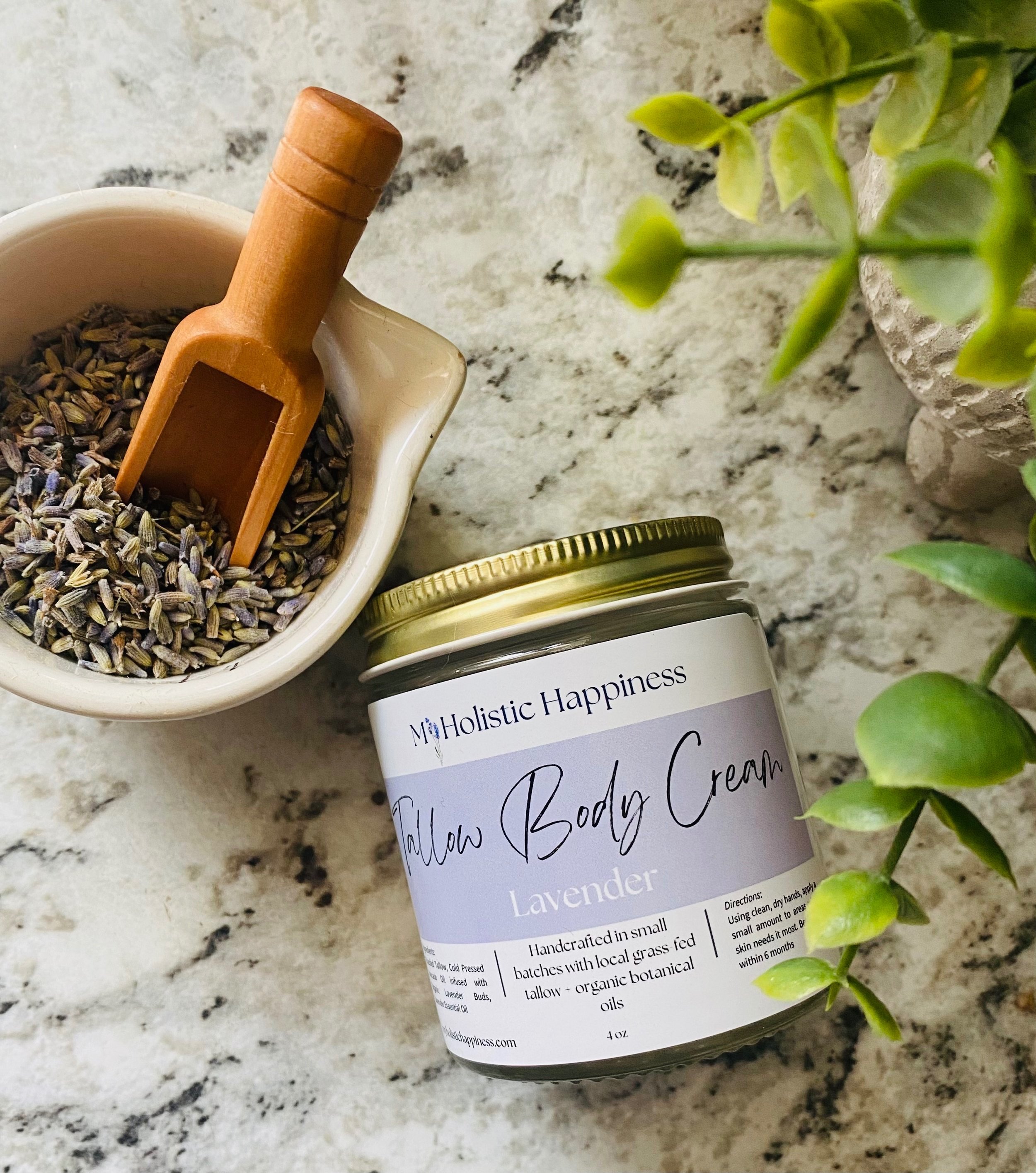 Lavender Tallow Body Moisturizer