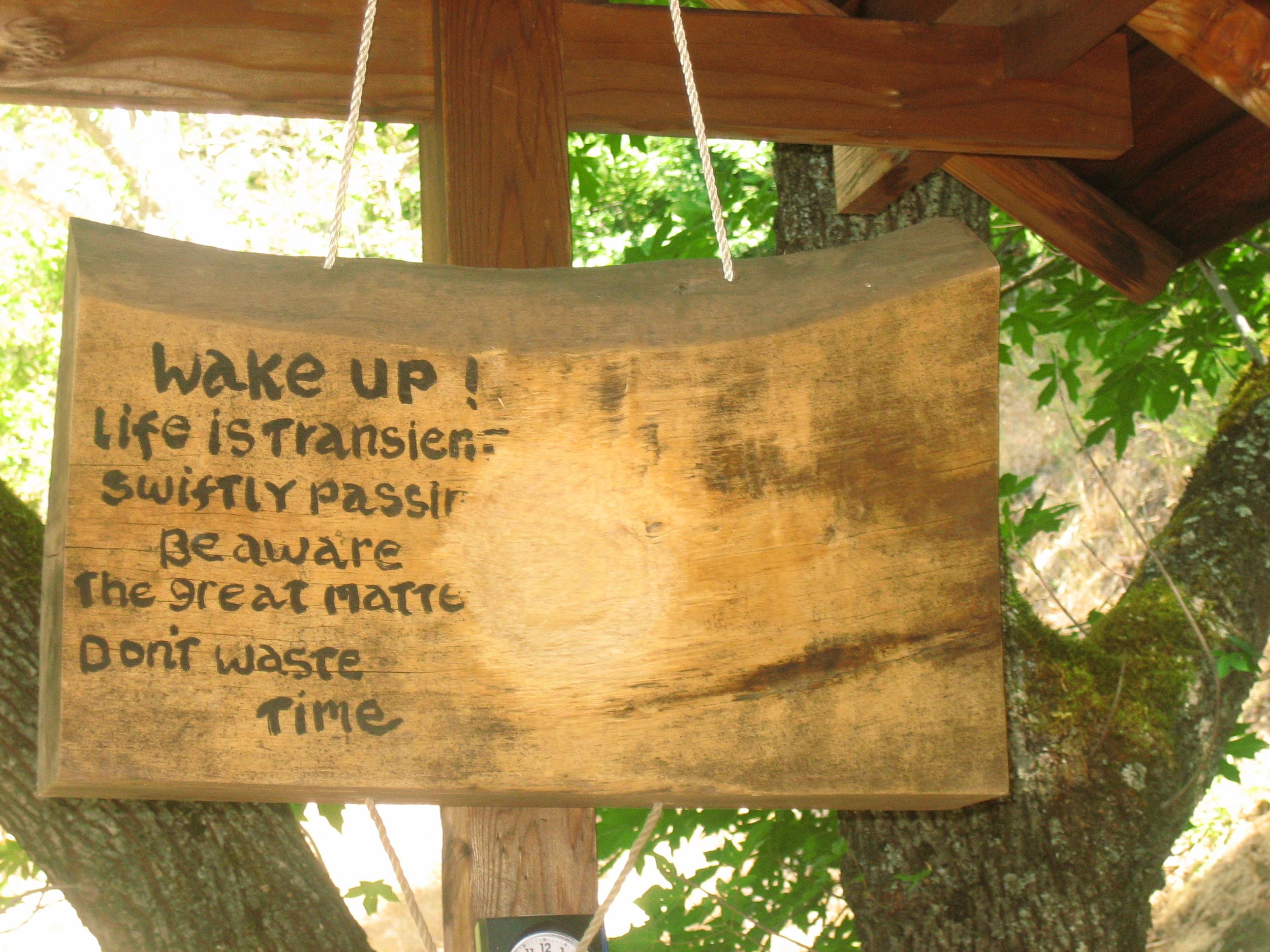 Taking a sacred pause